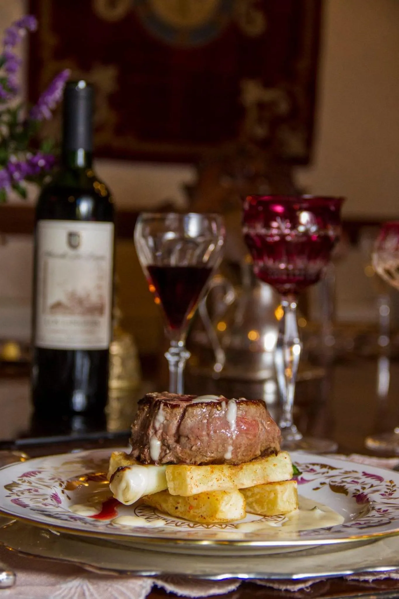 Food in Hacienda los Lingues Chile Valle de Colchagua