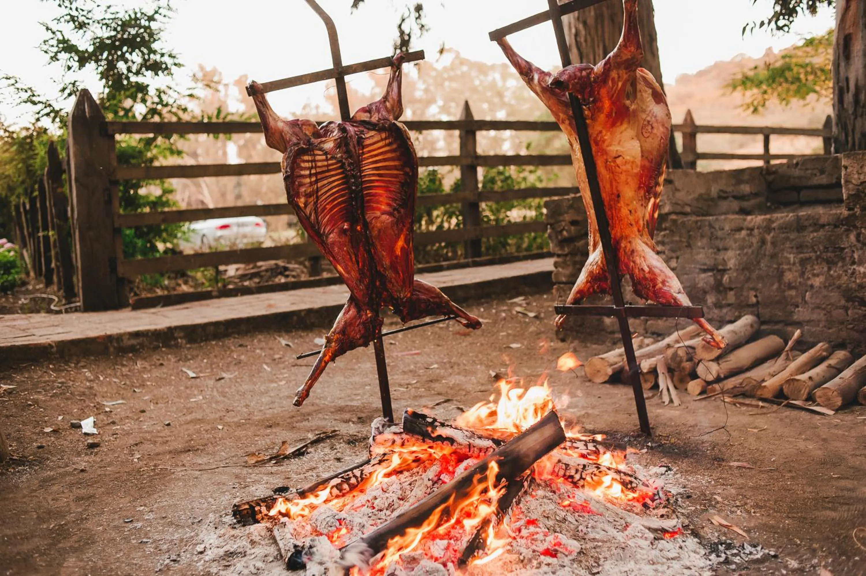 BBQ facilities in Hacienda los Lingues Chile Valle de Colchagua