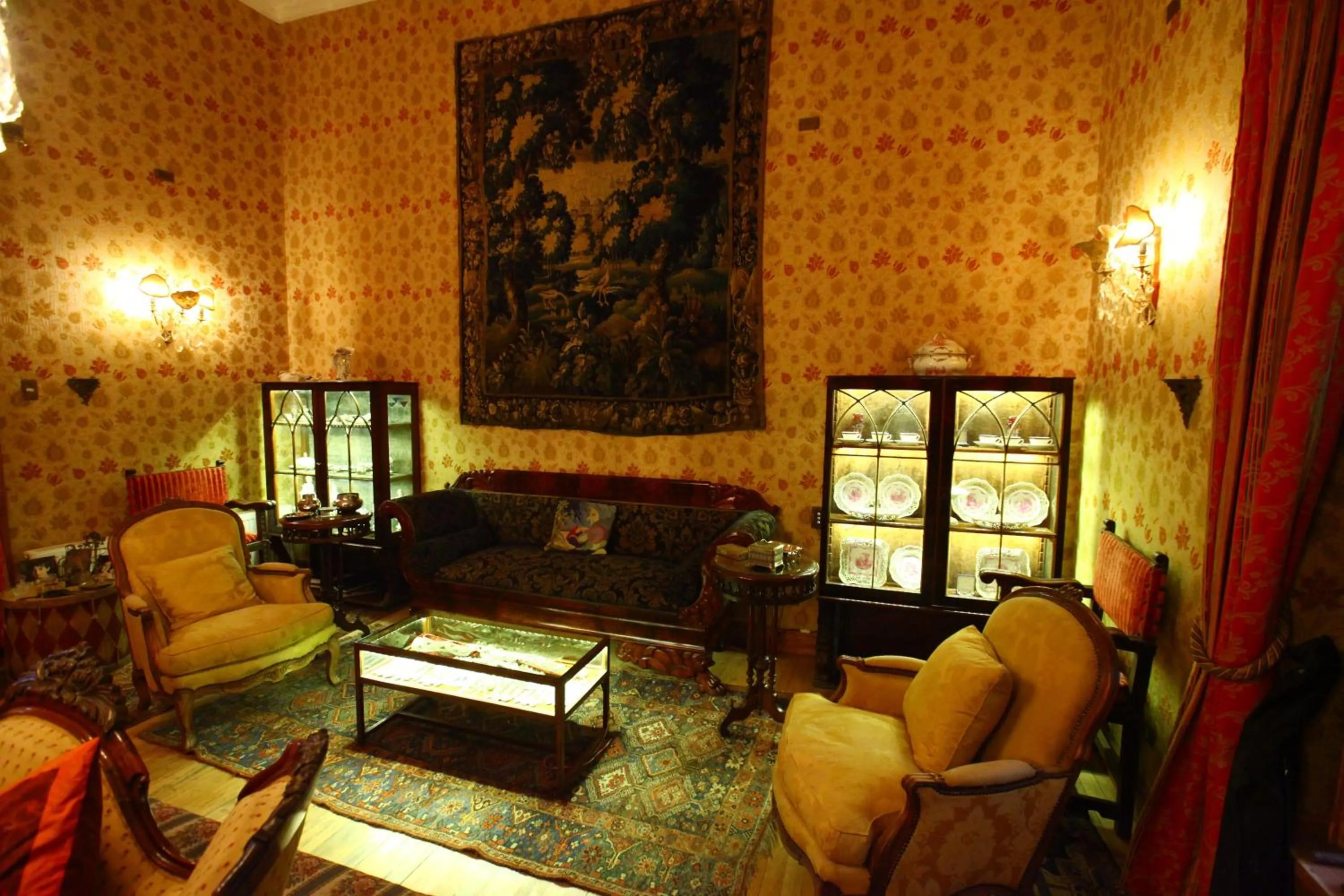 Living room in Hacienda los Lingues Chile Valle de Colchagua