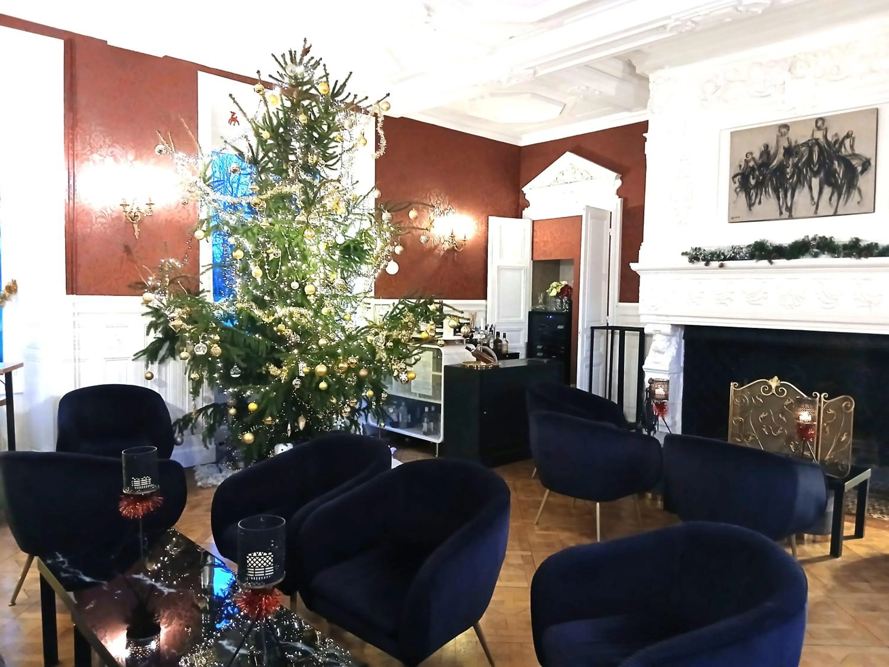 Living room in Château de Bellefontaine - Teritoria