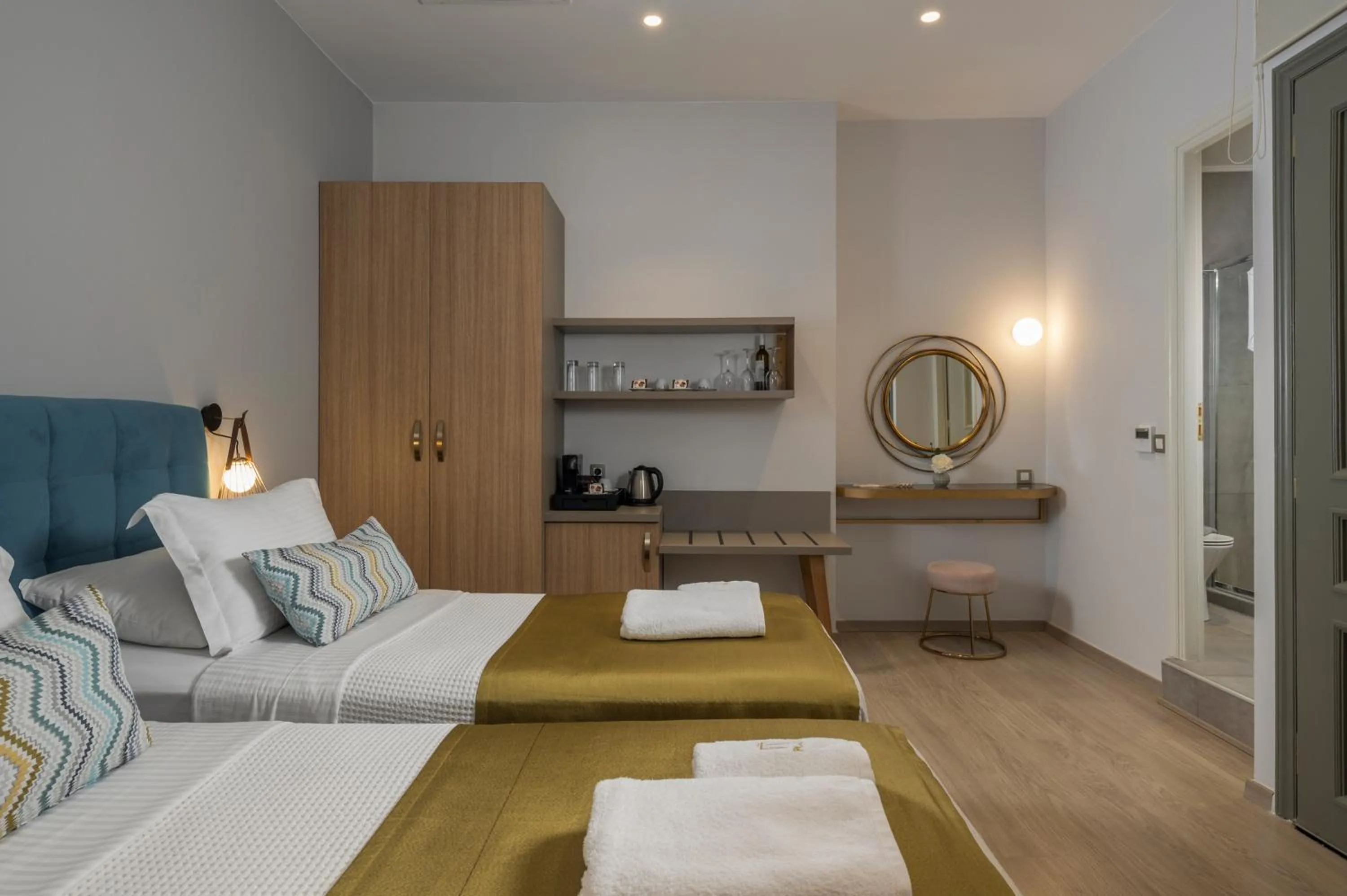 Bed in Plaza 1866 Superior City Rooms