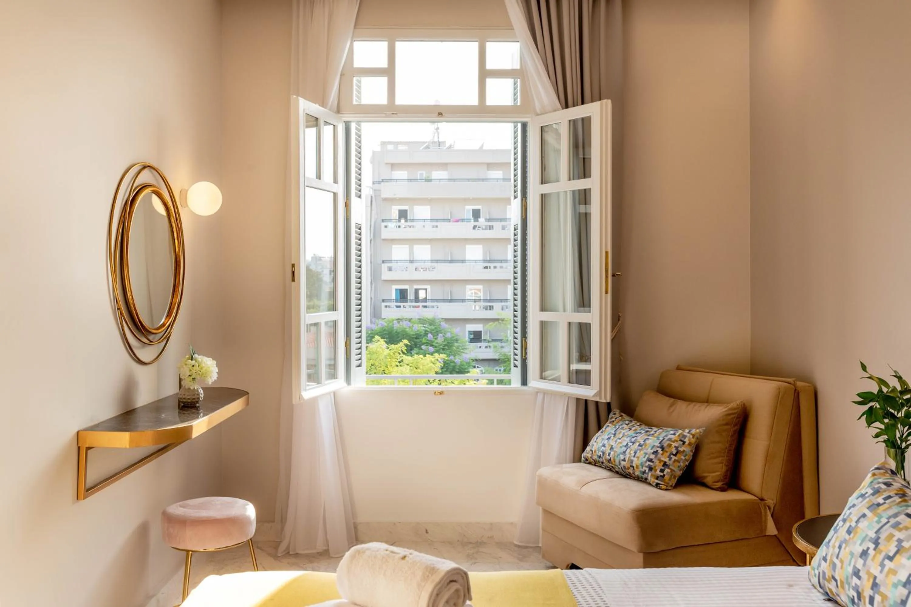 Bed in Plaza 1866 Superior City Rooms