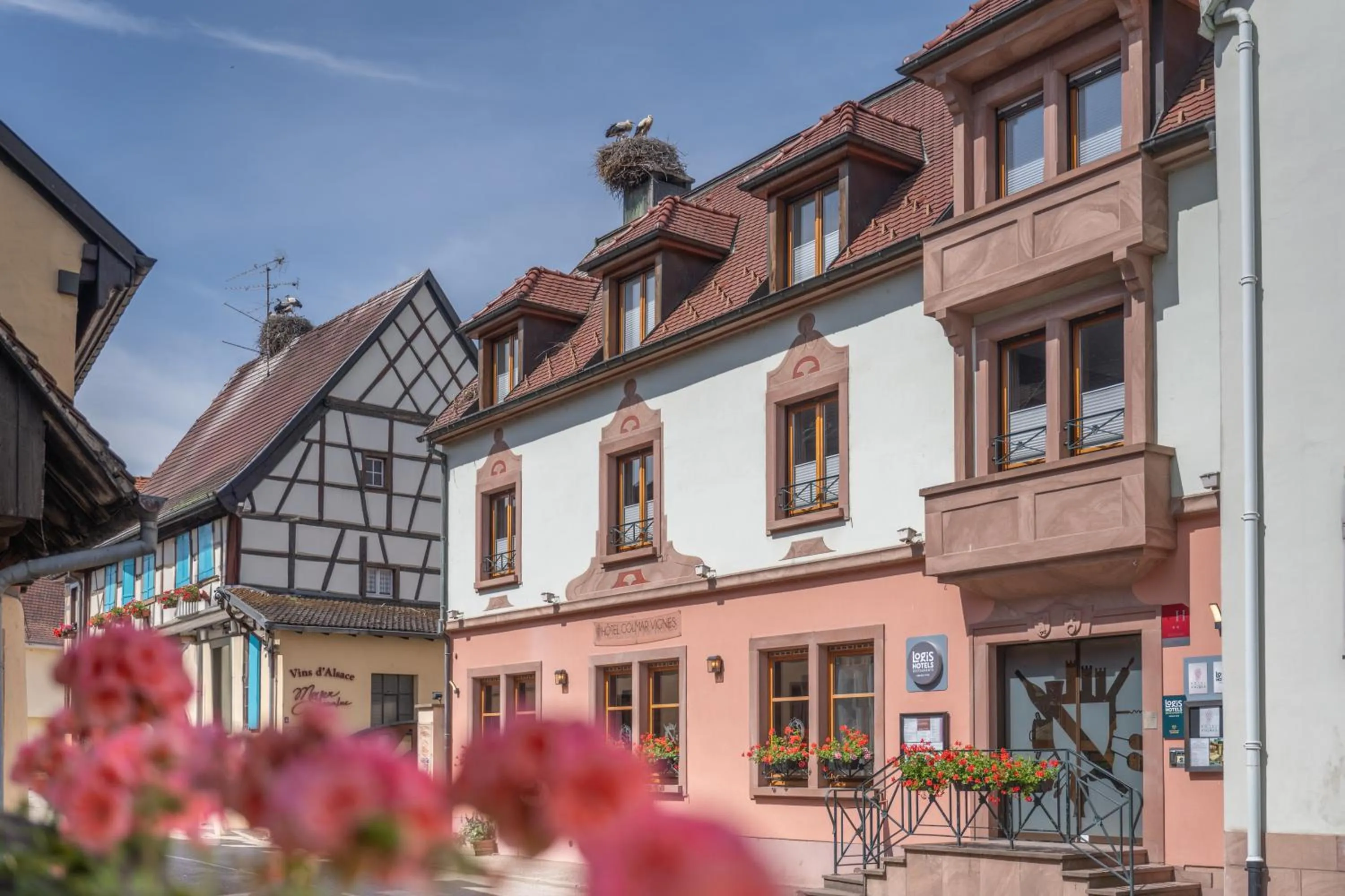 Property building in Hotel Colmar Vignes Eguisheim