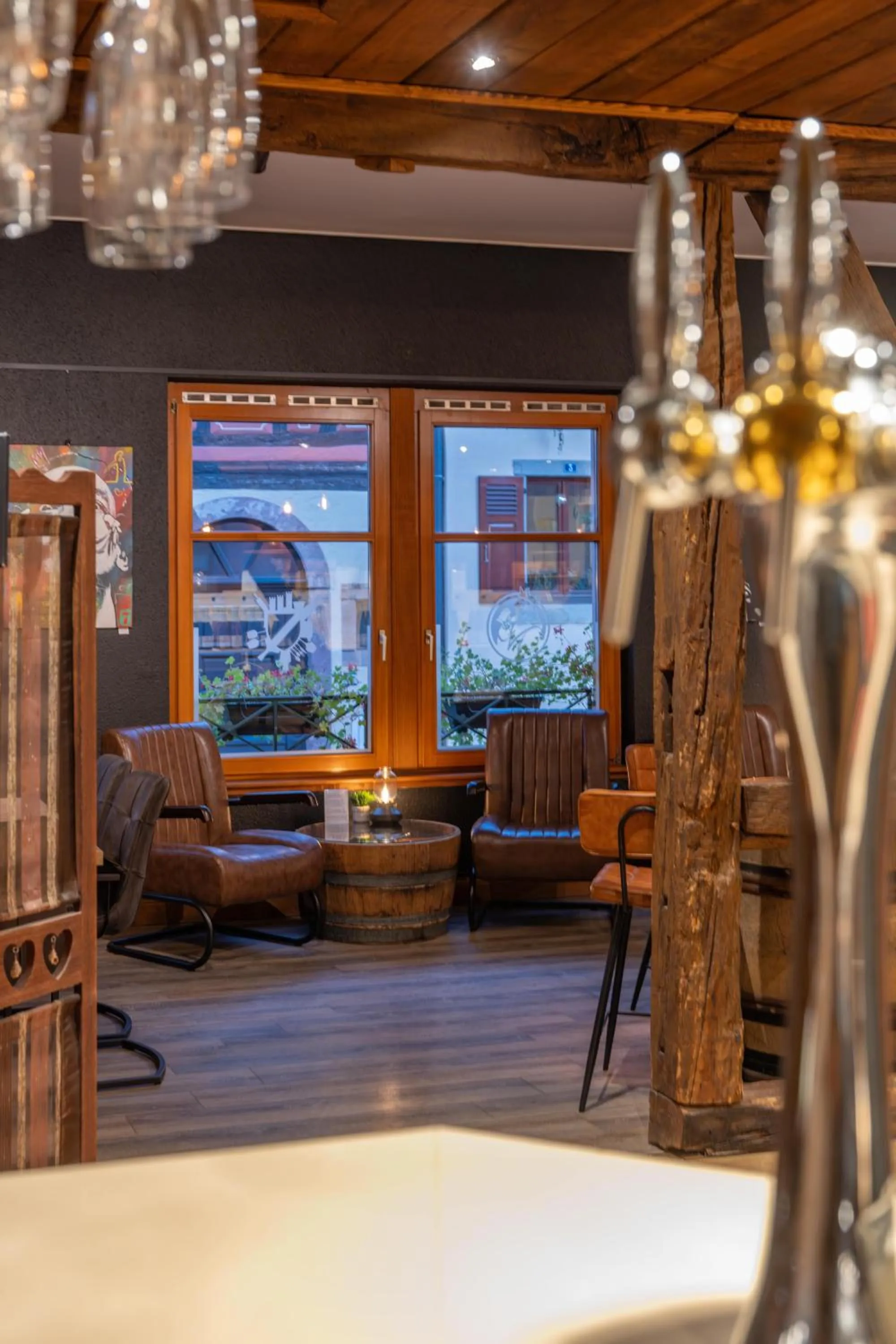 Living room in Hotel Colmar Vignes Eguisheim