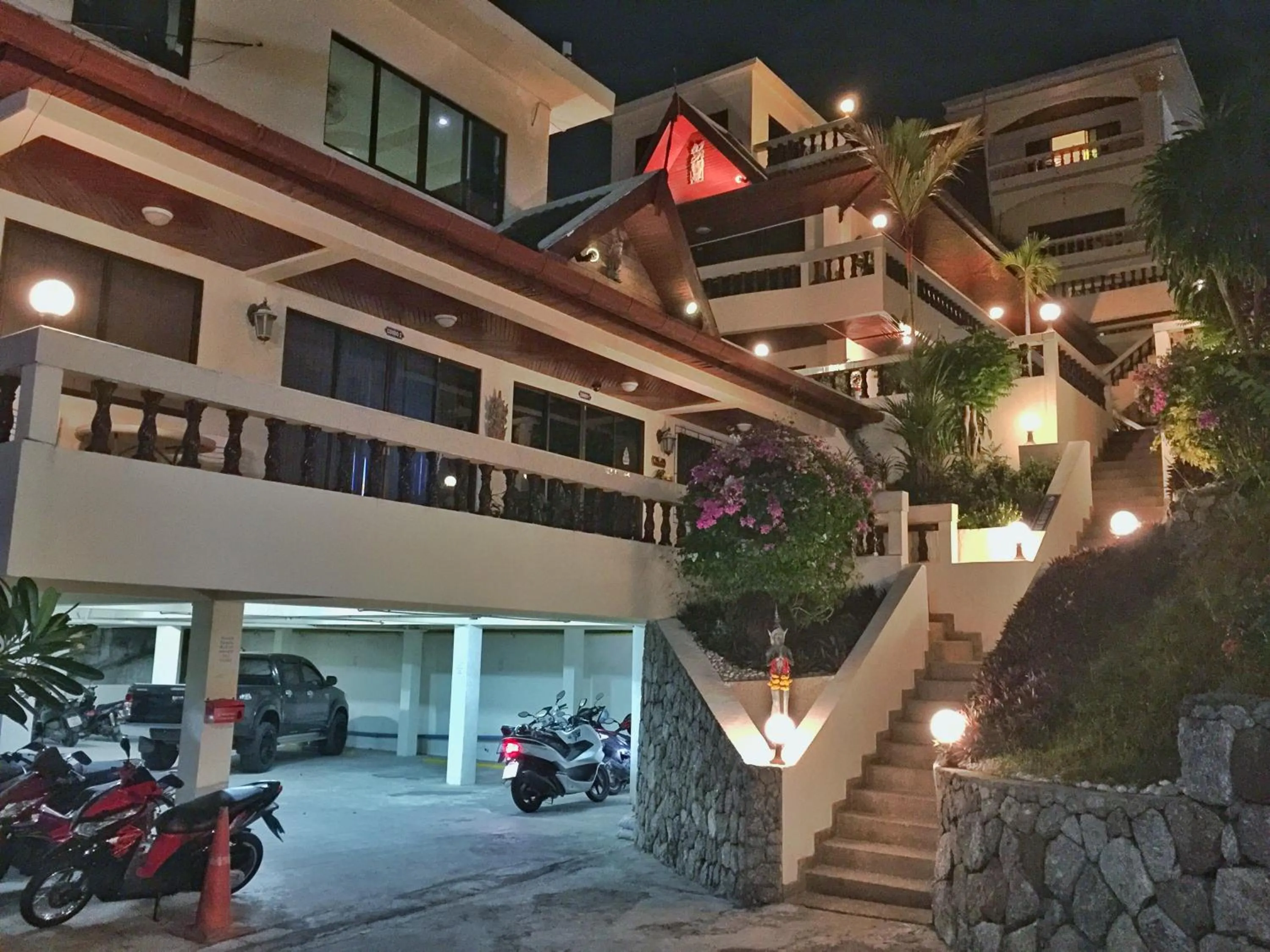 Night in Blue Sky Residence