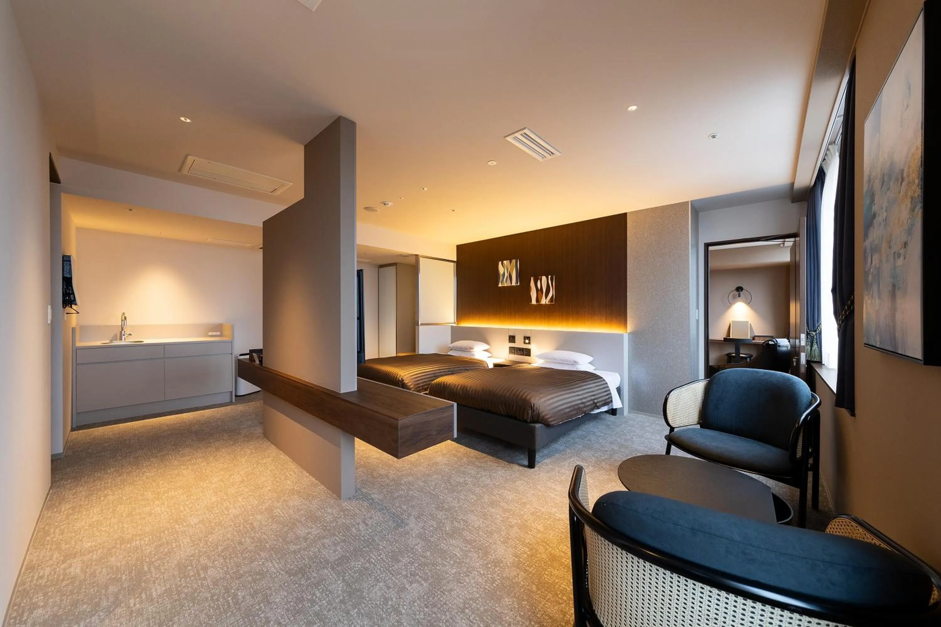 Bed in Hotel Clio Court Hakata