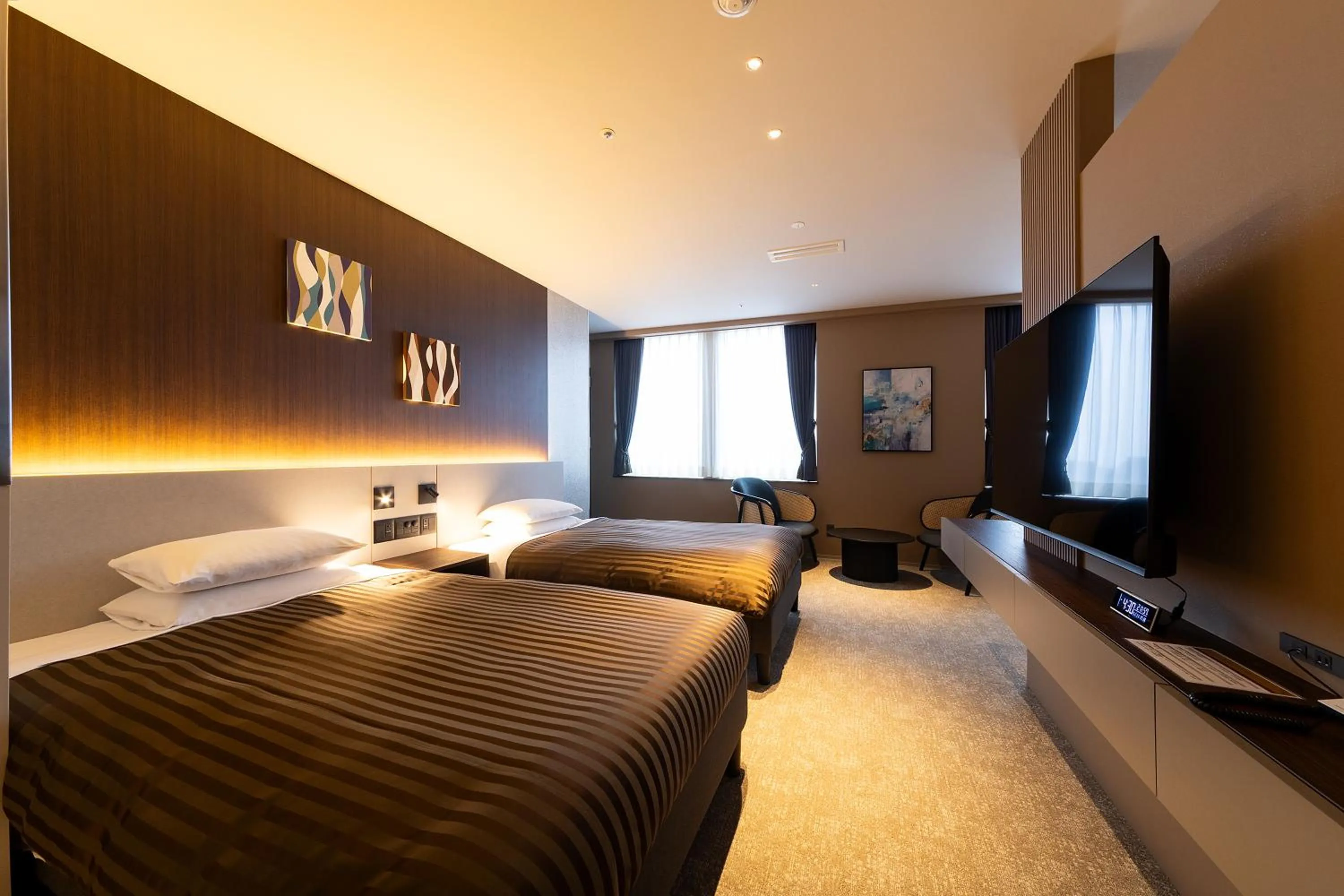 Bed in Hotel Clio Court Hakata