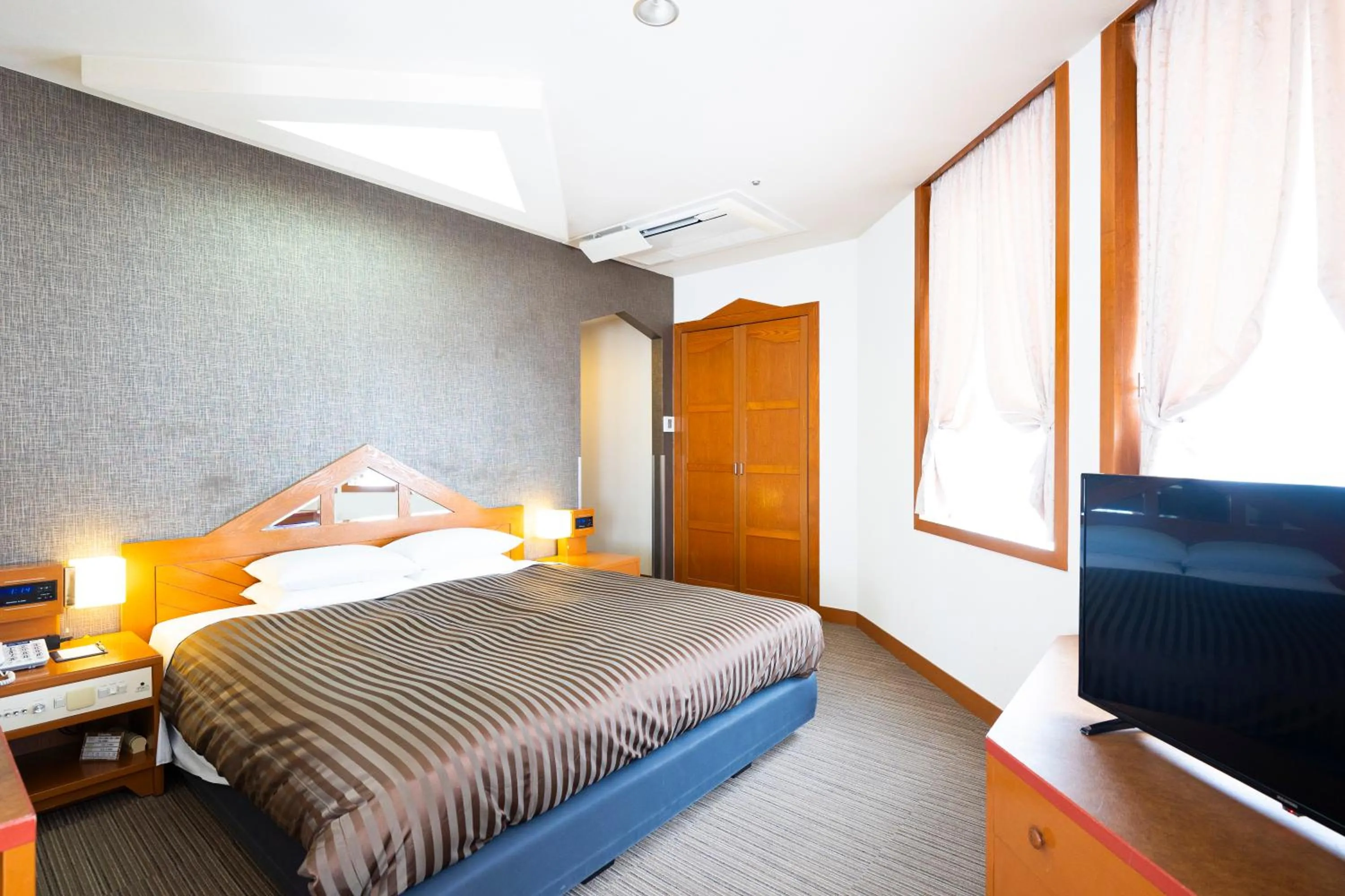 Bed in Hotel Clio Court Hakata