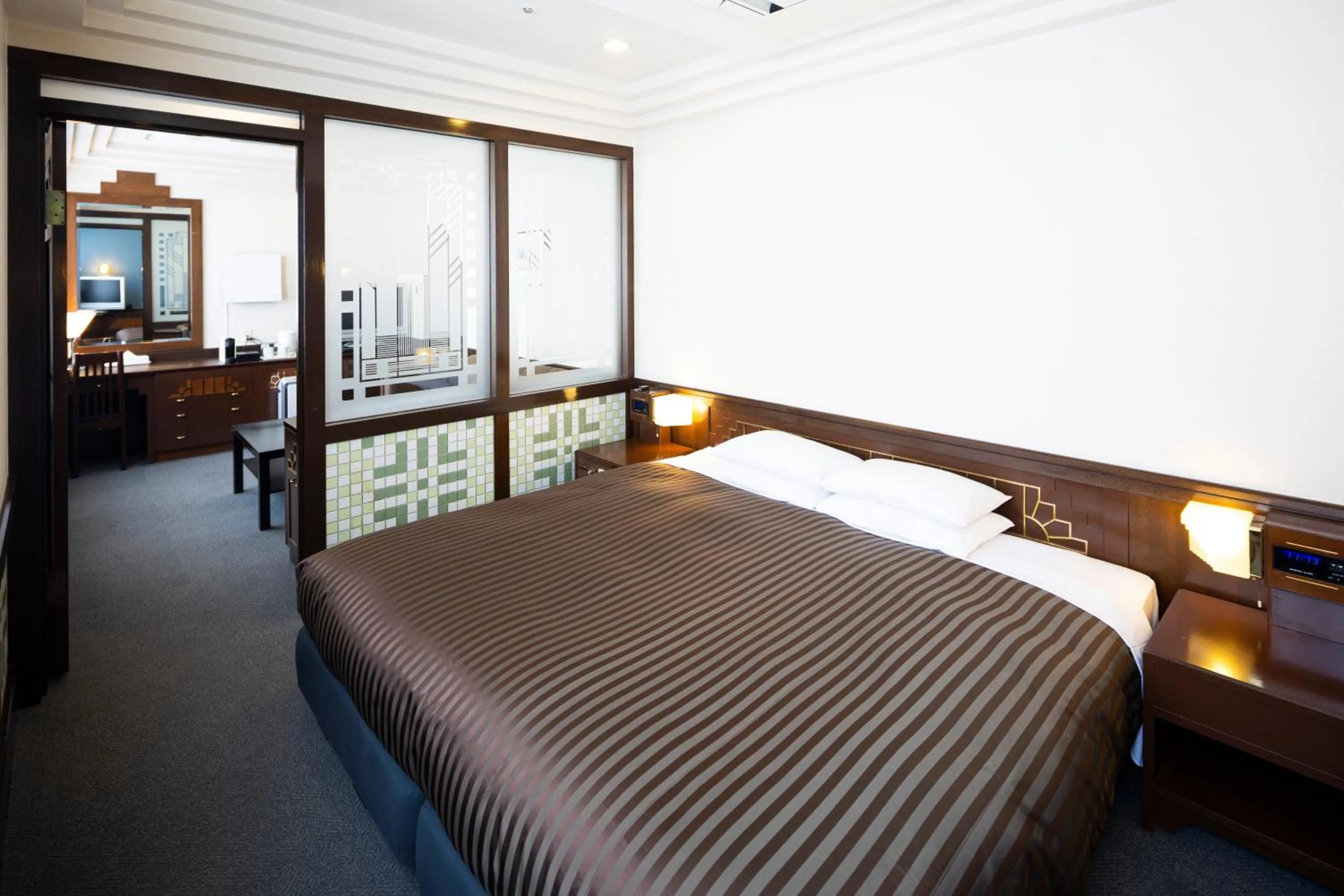 Bed in Hotel Clio Court Hakata