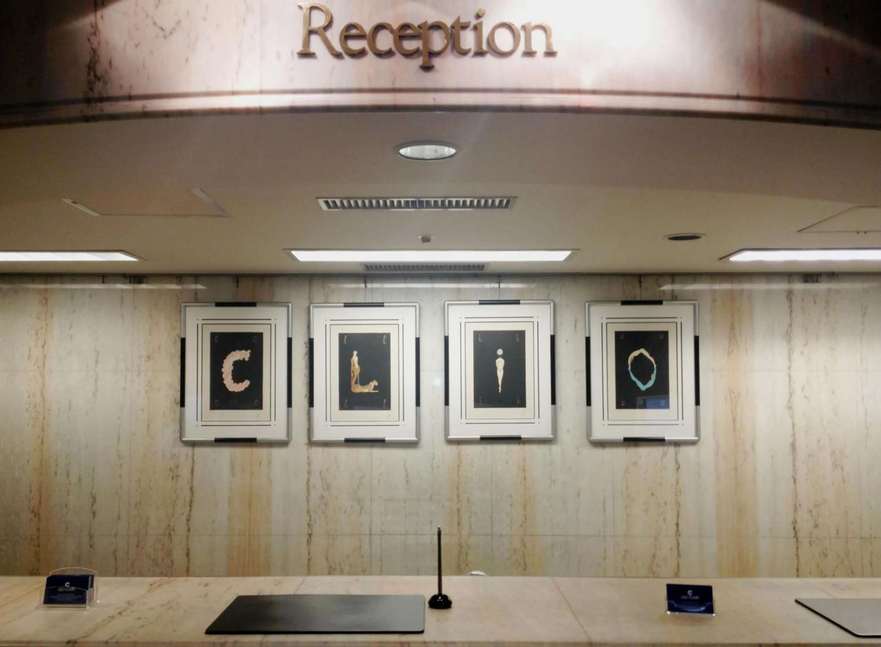 Lobby or reception in Hotel Clio Court Hakata