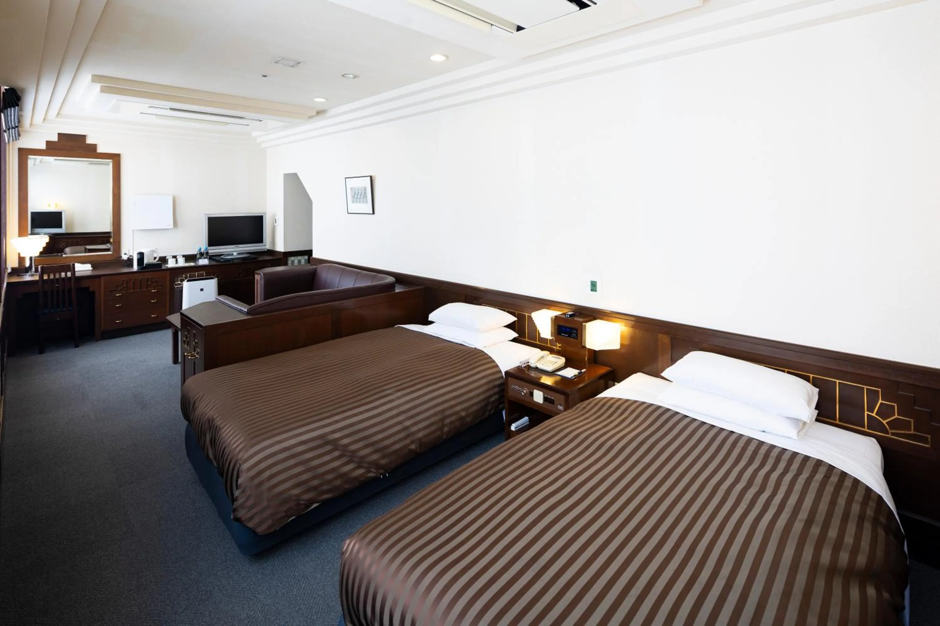 Bed in Hotel Clio Court Hakata