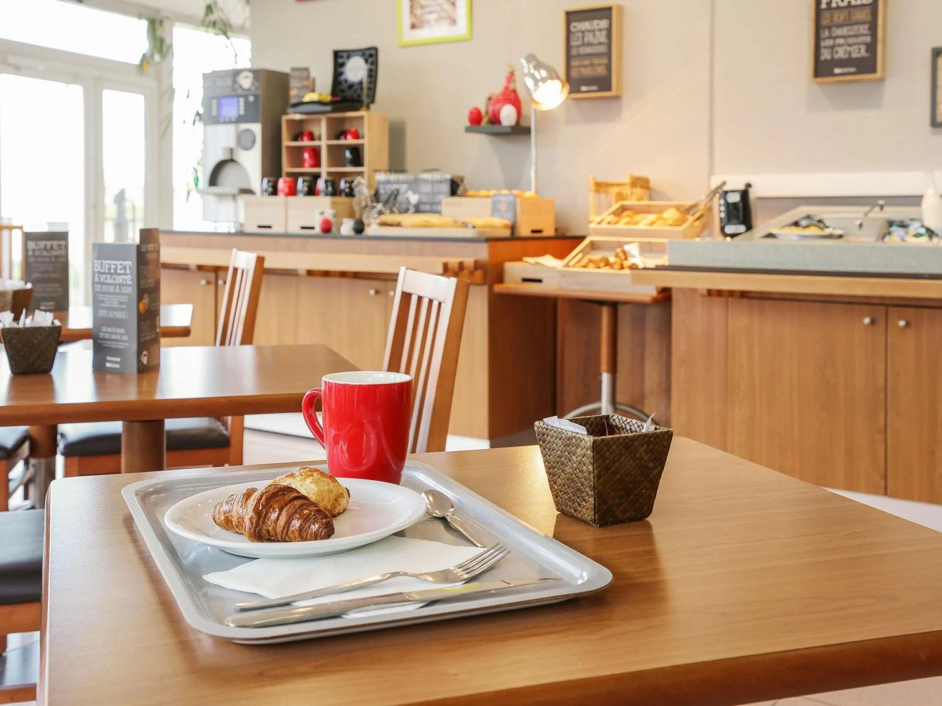 Breakfast in ibis Bourg Jasseron/Teyssonge