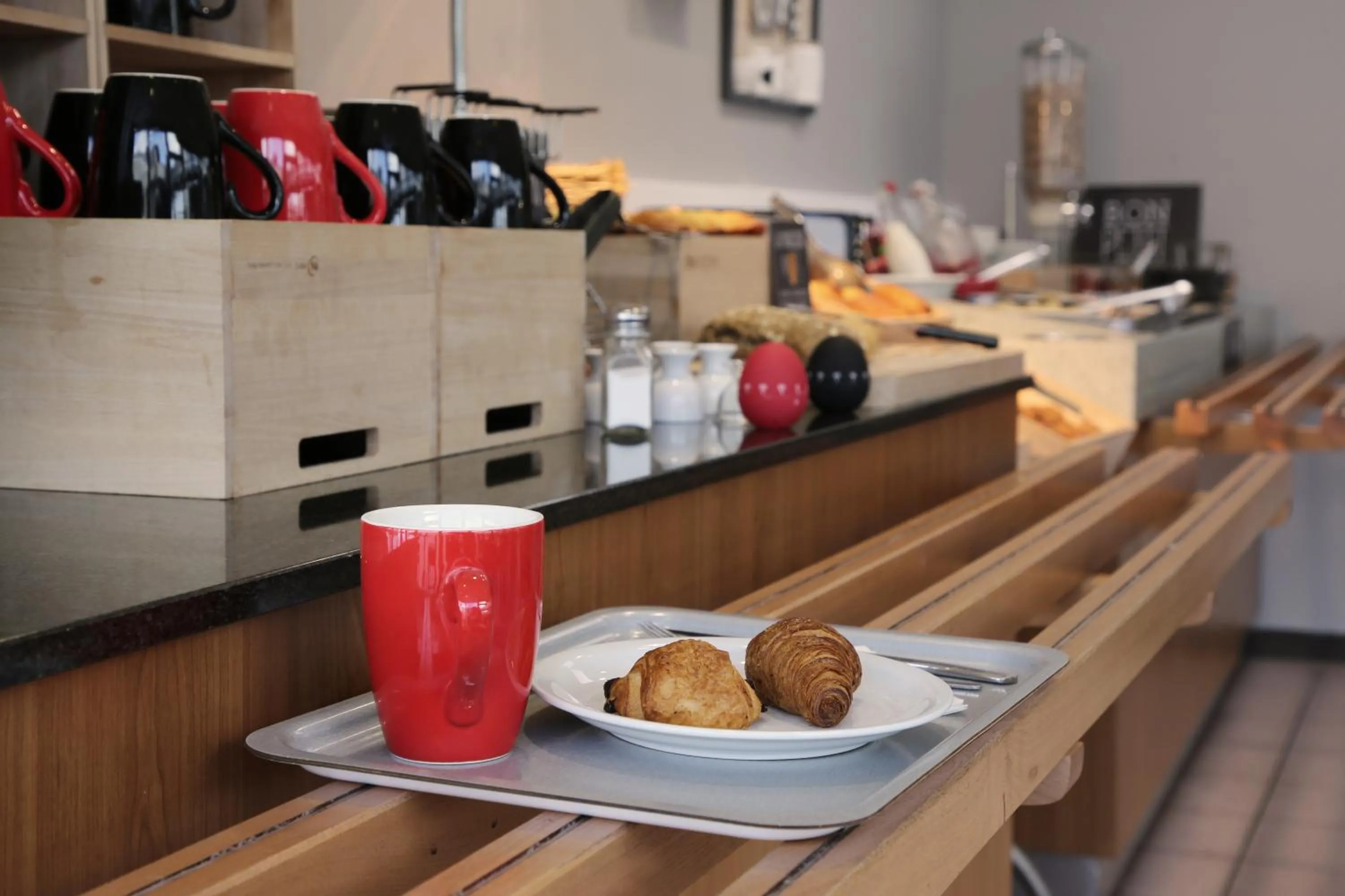 Breakfast in ibis Bourg Jasseron/Teyssonge