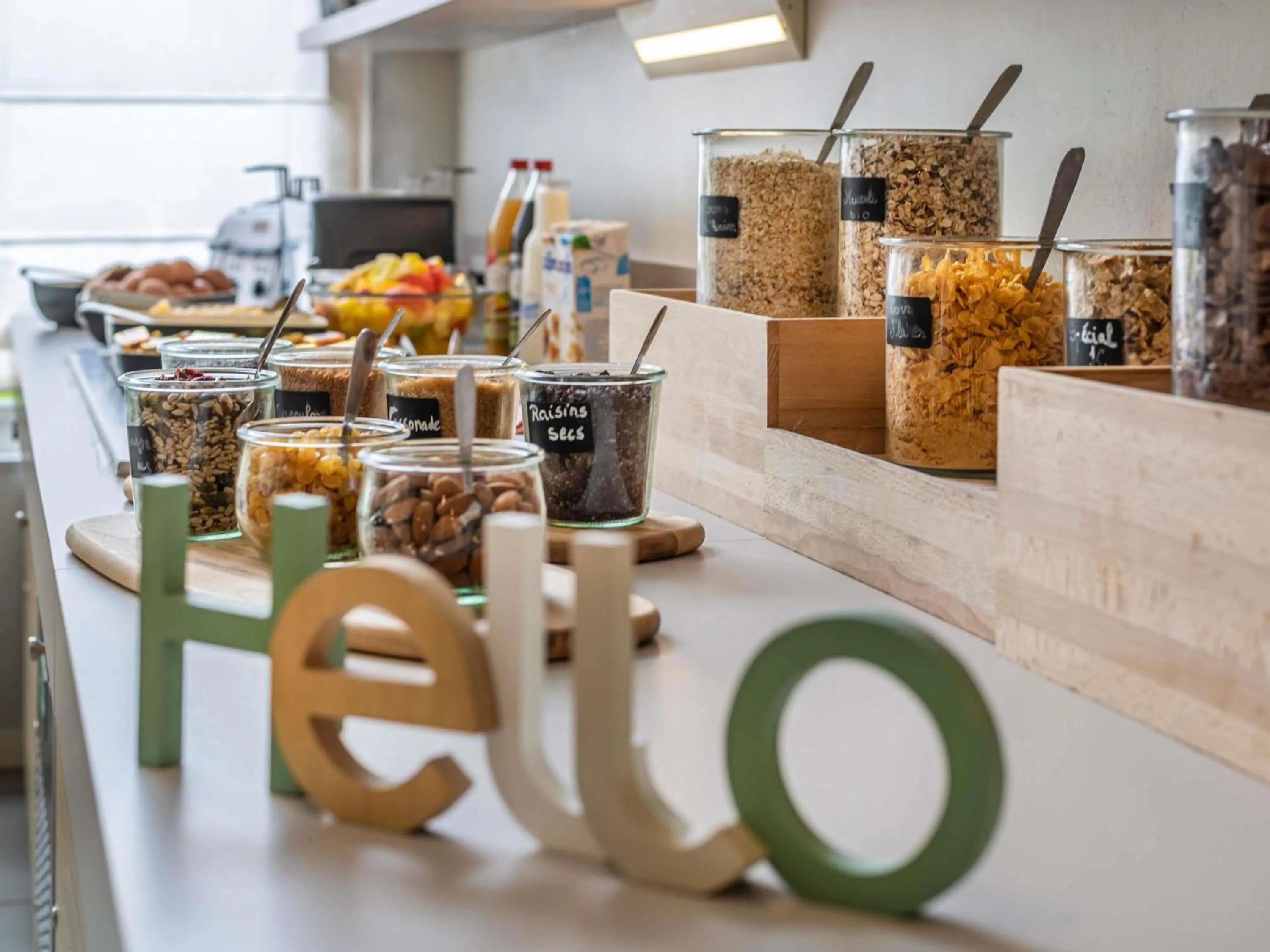 Breakfast in ibis Styles Strasbourg Stade de la Meinau