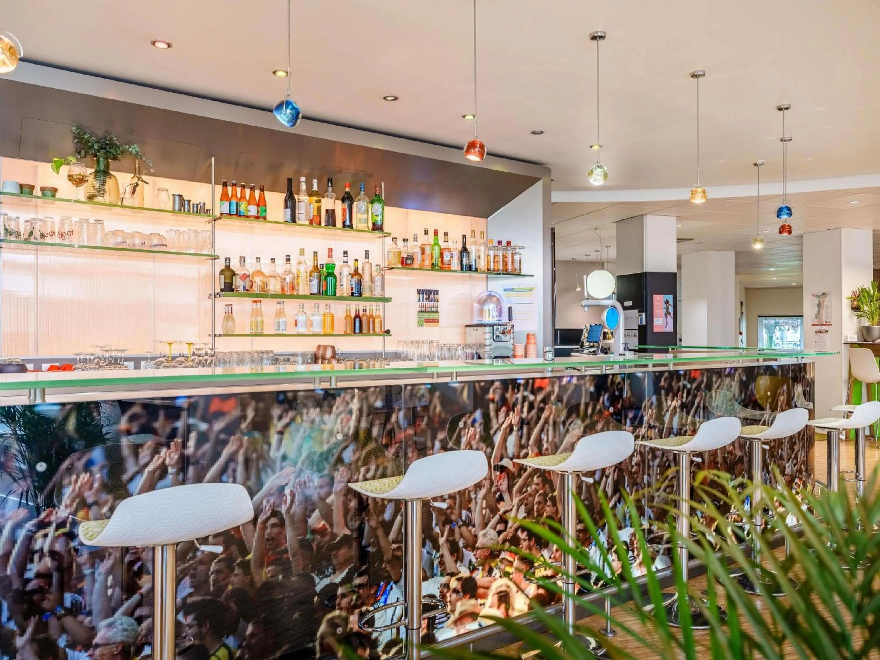 Lounge or bar in ibis Styles Strasbourg Stade de la Meinau