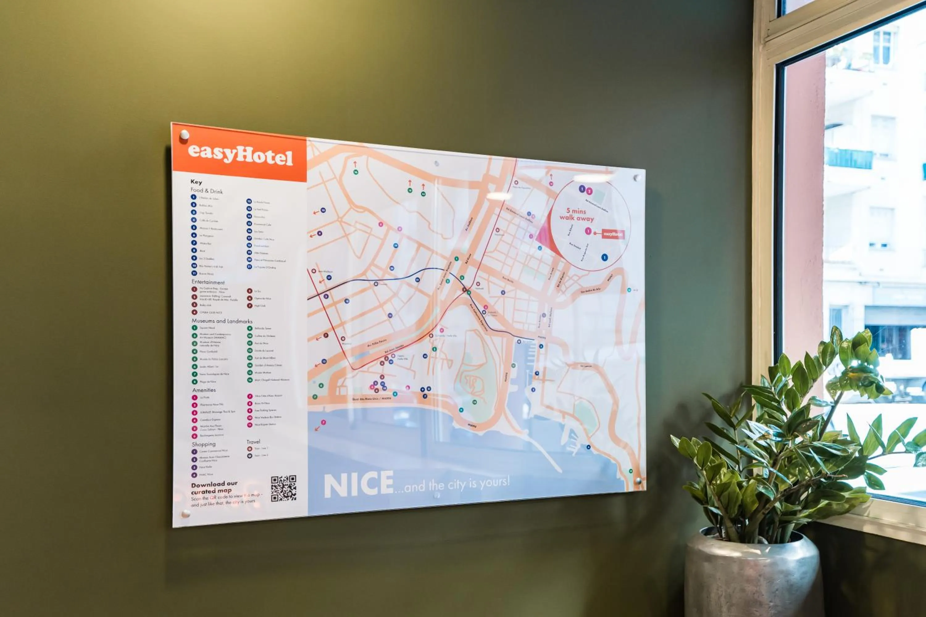 Lobby or reception in easyHotel Nice Old Town