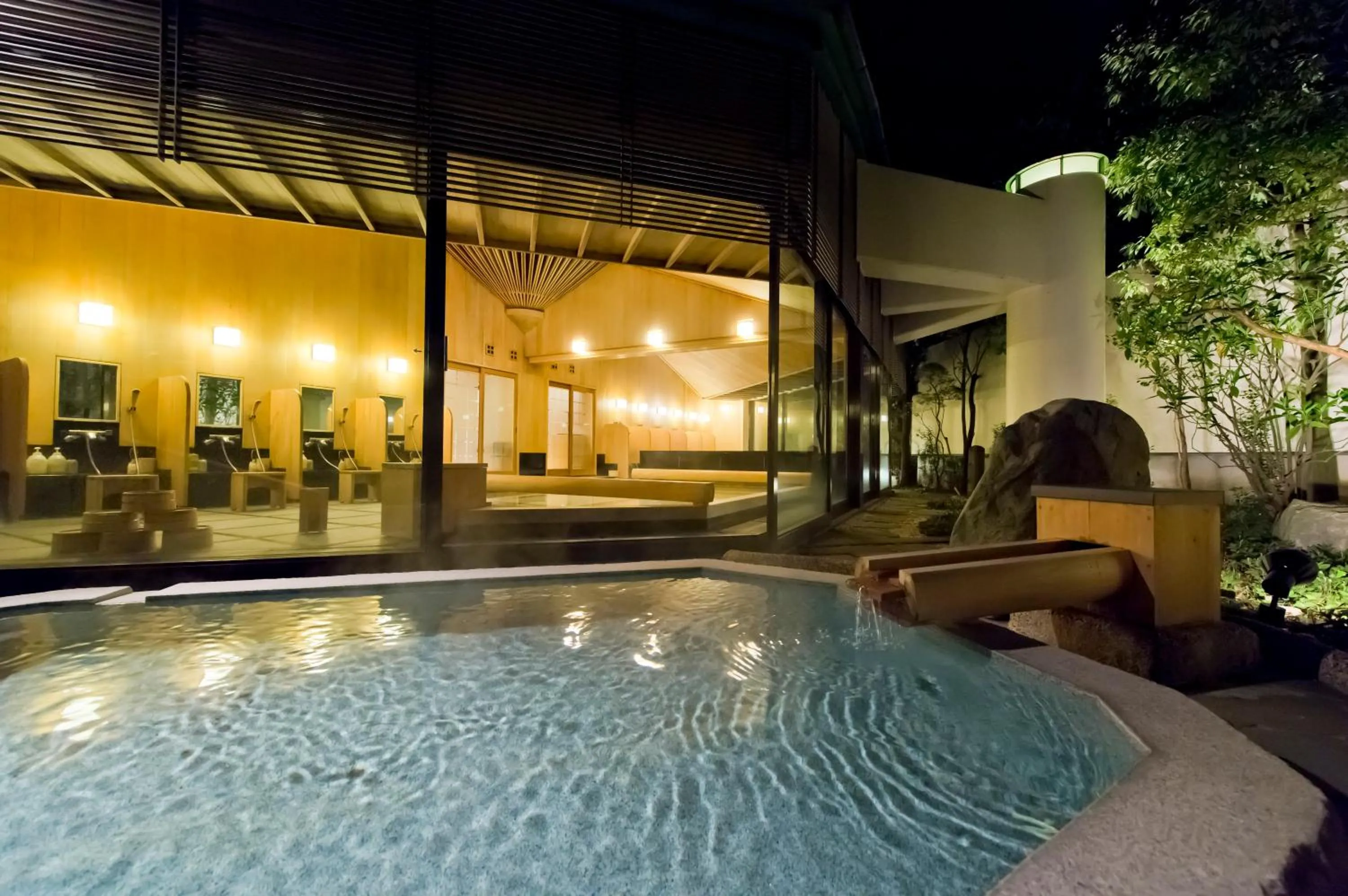 Hot Spring Bath in Kanaya Hotel Kinugawa