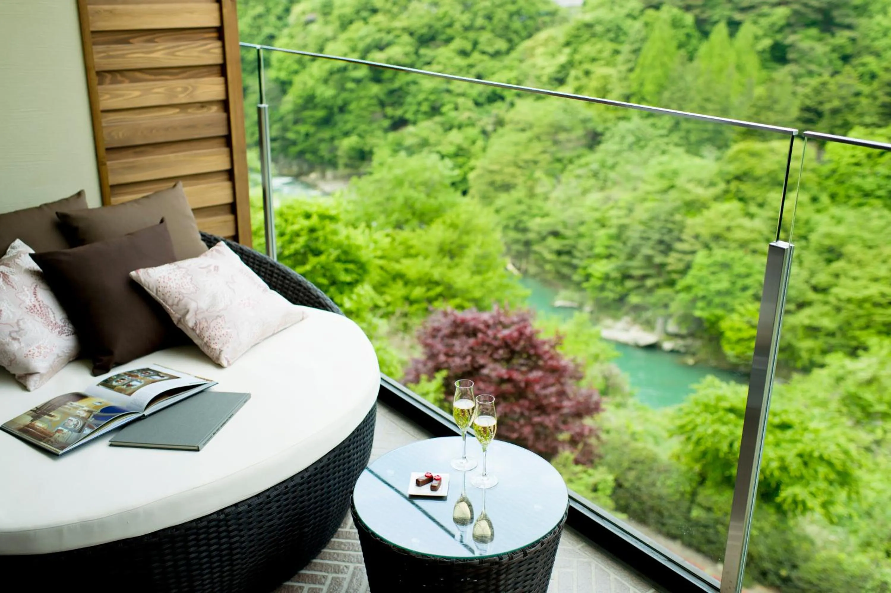 Mountain view in Kanaya Hotel Kinugawa