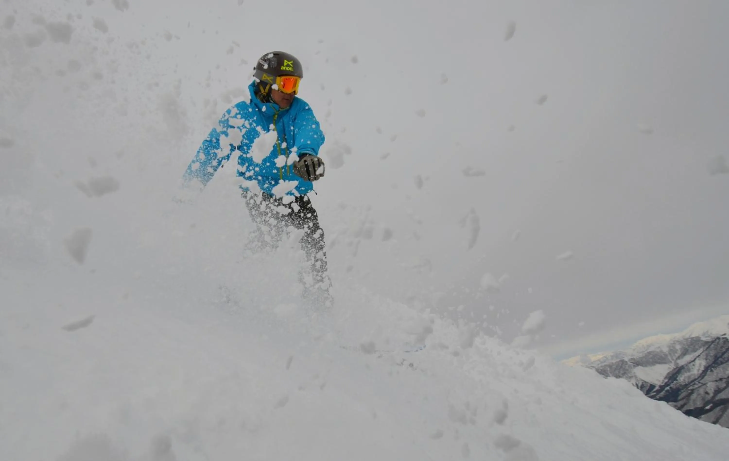 Skiing in the Kinta Naeba