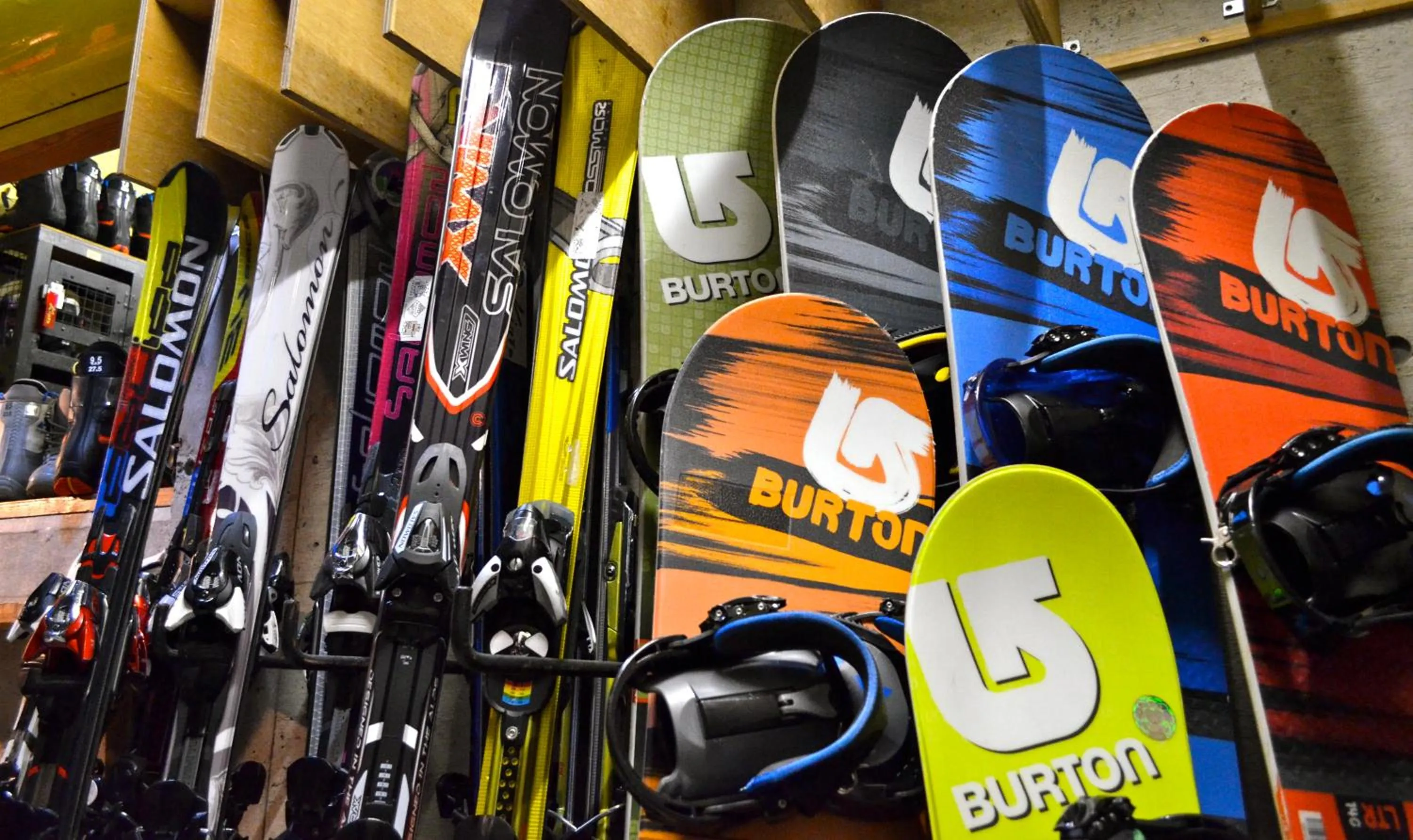 Skiing in the Kinta Naeba