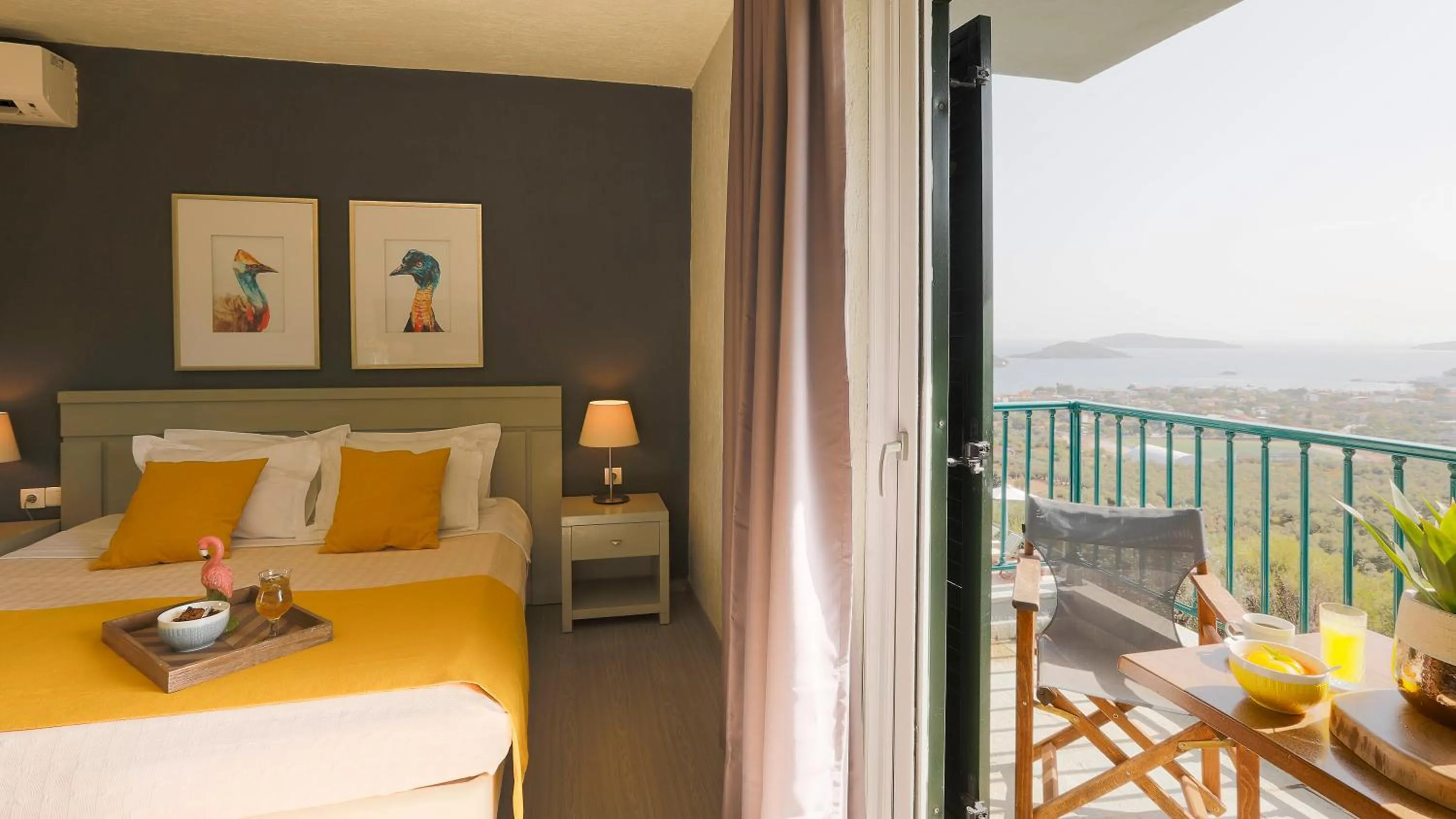 Balcony/Terrace in Vigles Sea View, Philian Hotels and Resorts