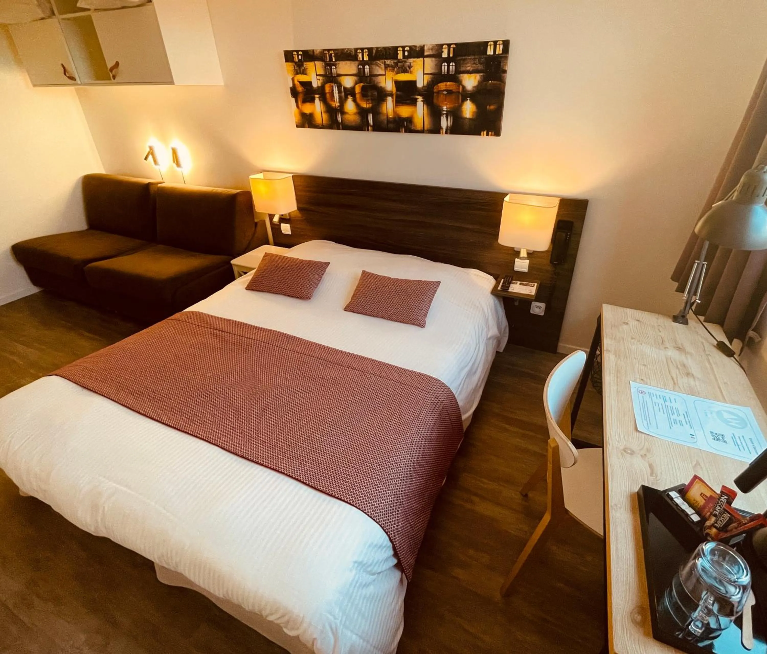 Bedroom, Bed in Als Hôtel