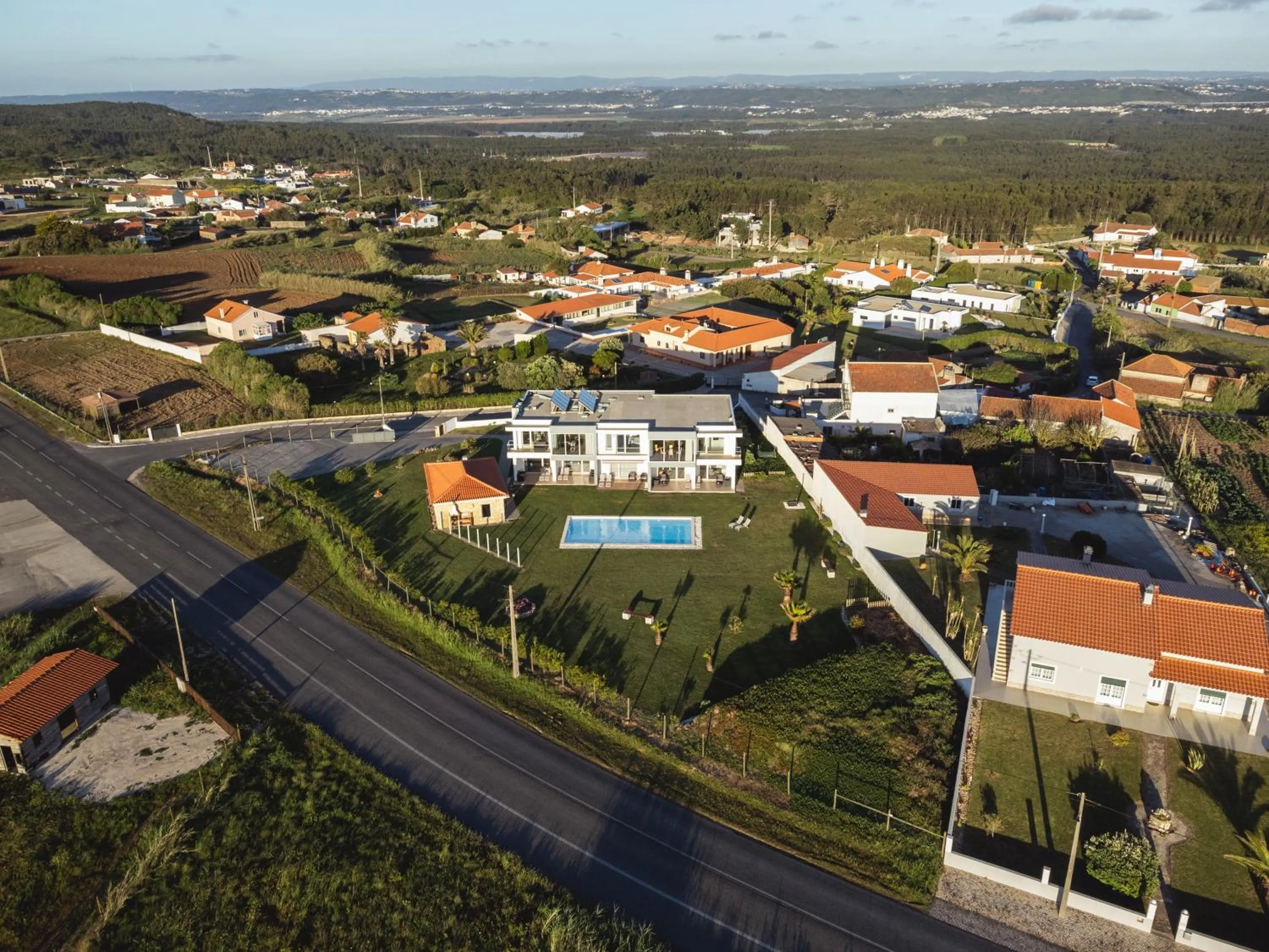 Bird's eye view in SilverSide Holidays