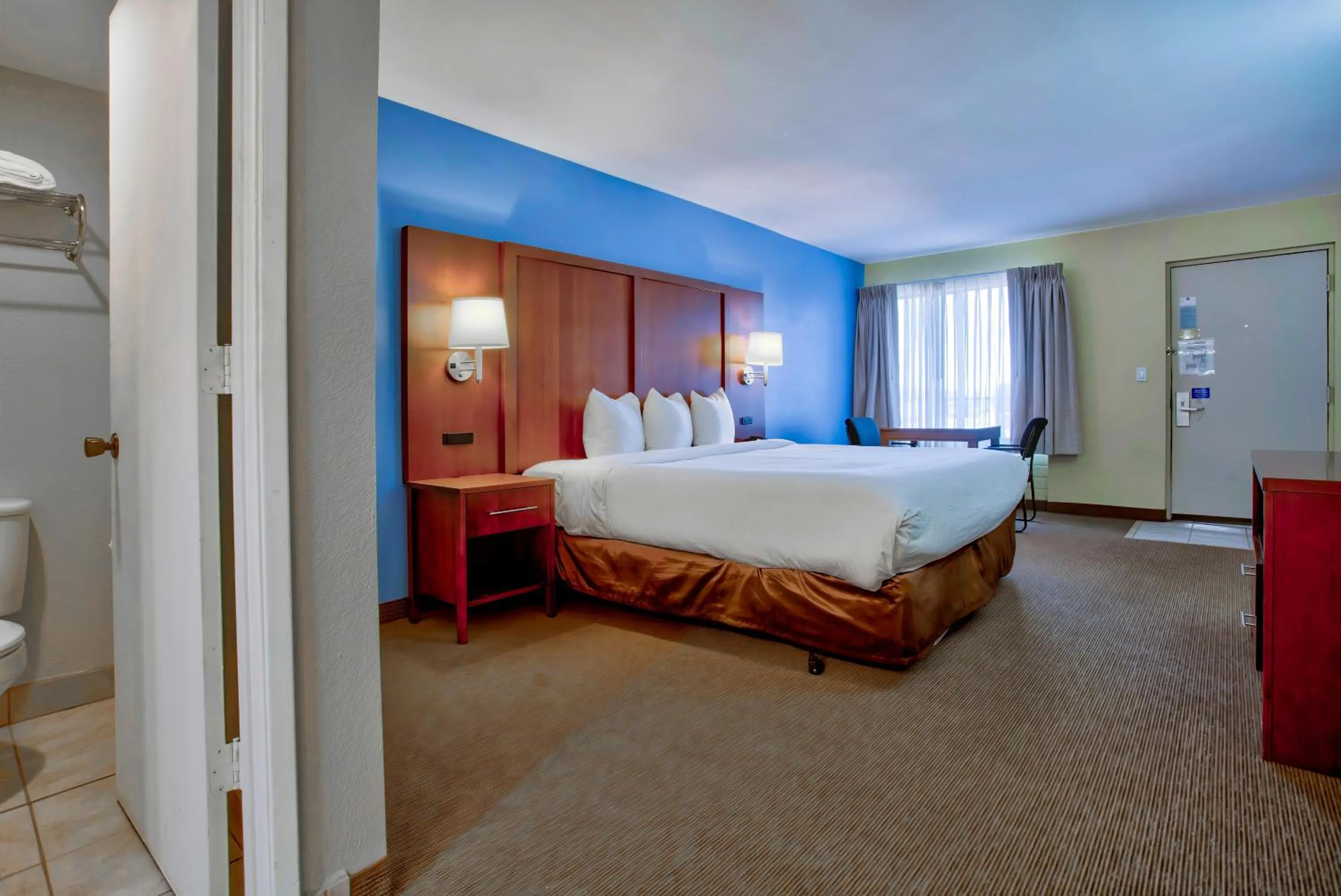 Bedroom in Studio 6 Suites Willcox AZ