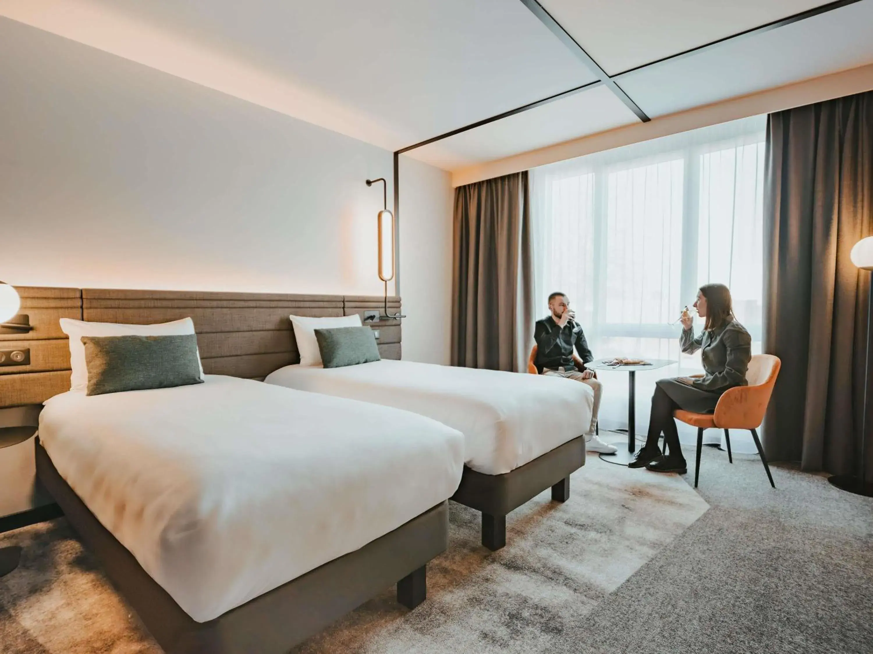 Classic Twin Room in Novotel Lens Noyelles Classic Twin Room in Novotel Lens Noyelles