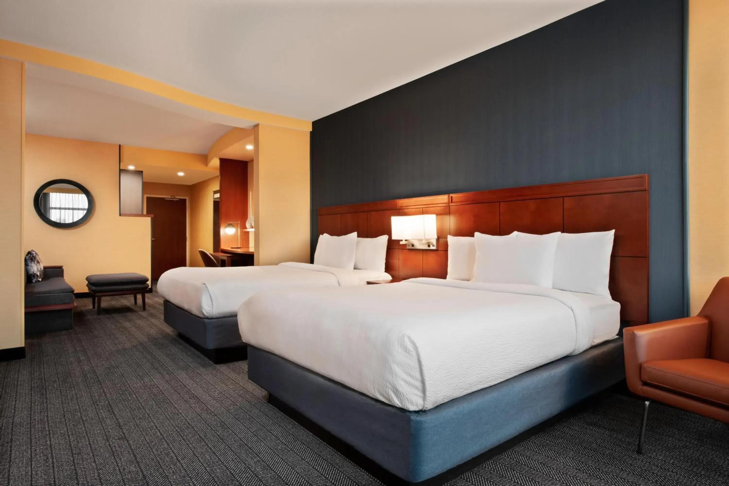 Deluxe Queen Room with Two Queen Beds in Courtyard by Marriott San Jose North/ Silicon Valley Deluxe Queen Room with Two Queen Beds in Courtyard by Marriott San Jose North/ Silicon Valley