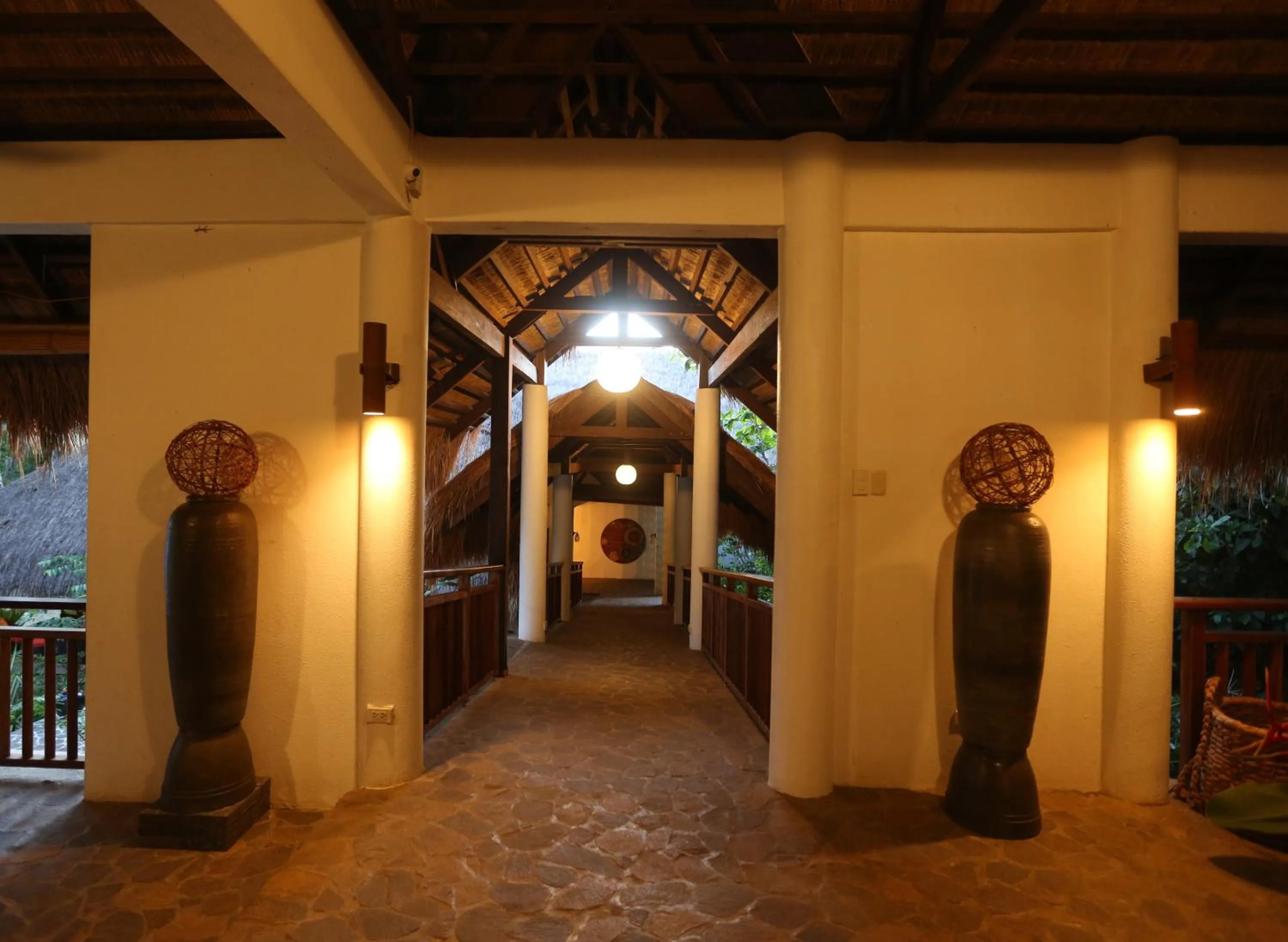 Lobby or reception in Amun Ini Beach Resort & Spa
