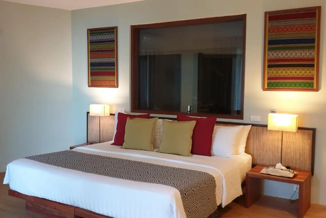 Bedroom, Bed in Amun Ini Beach Resort & Spa