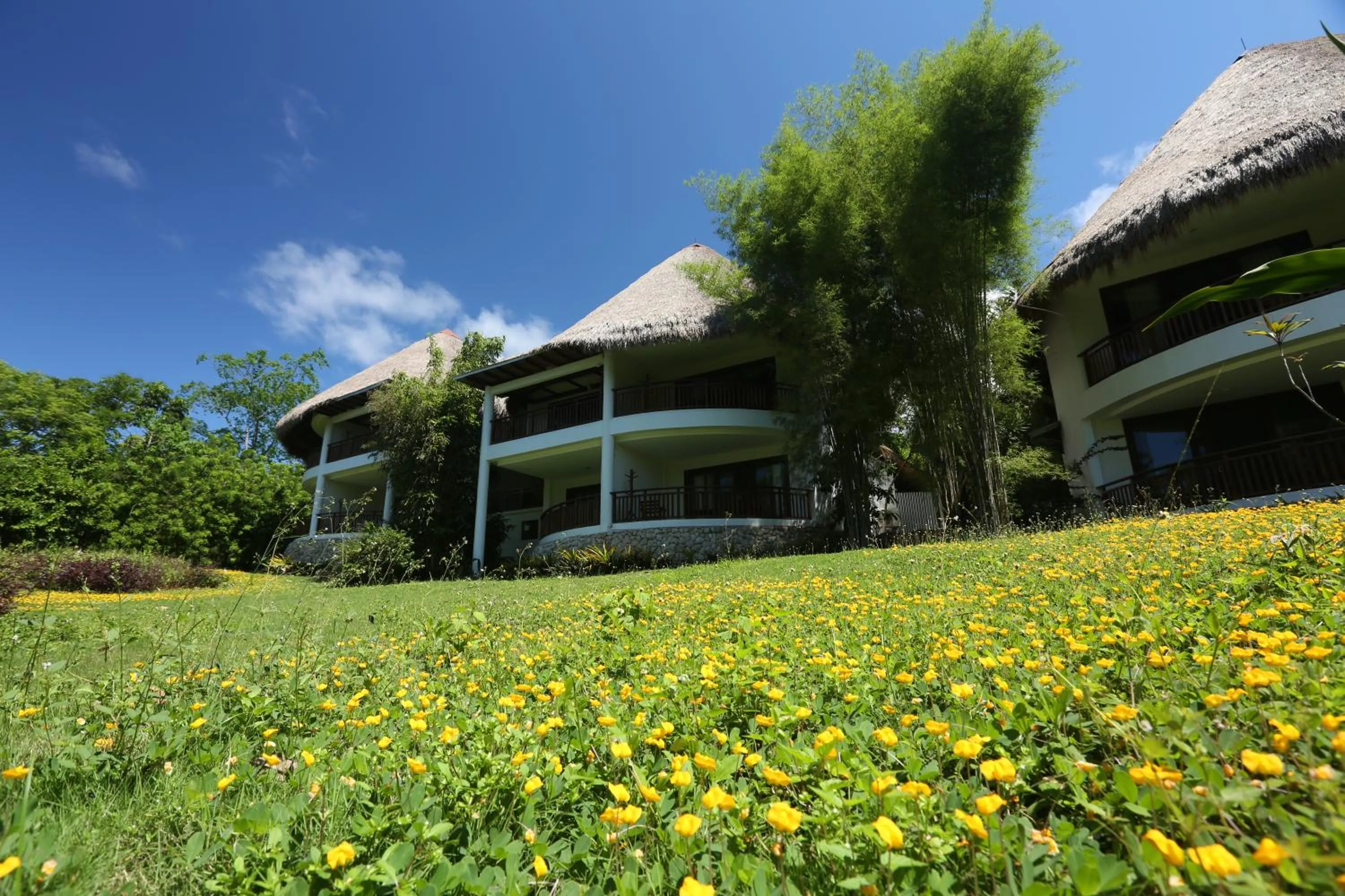 Garden view in Amun Ini Beach Resort & Spa