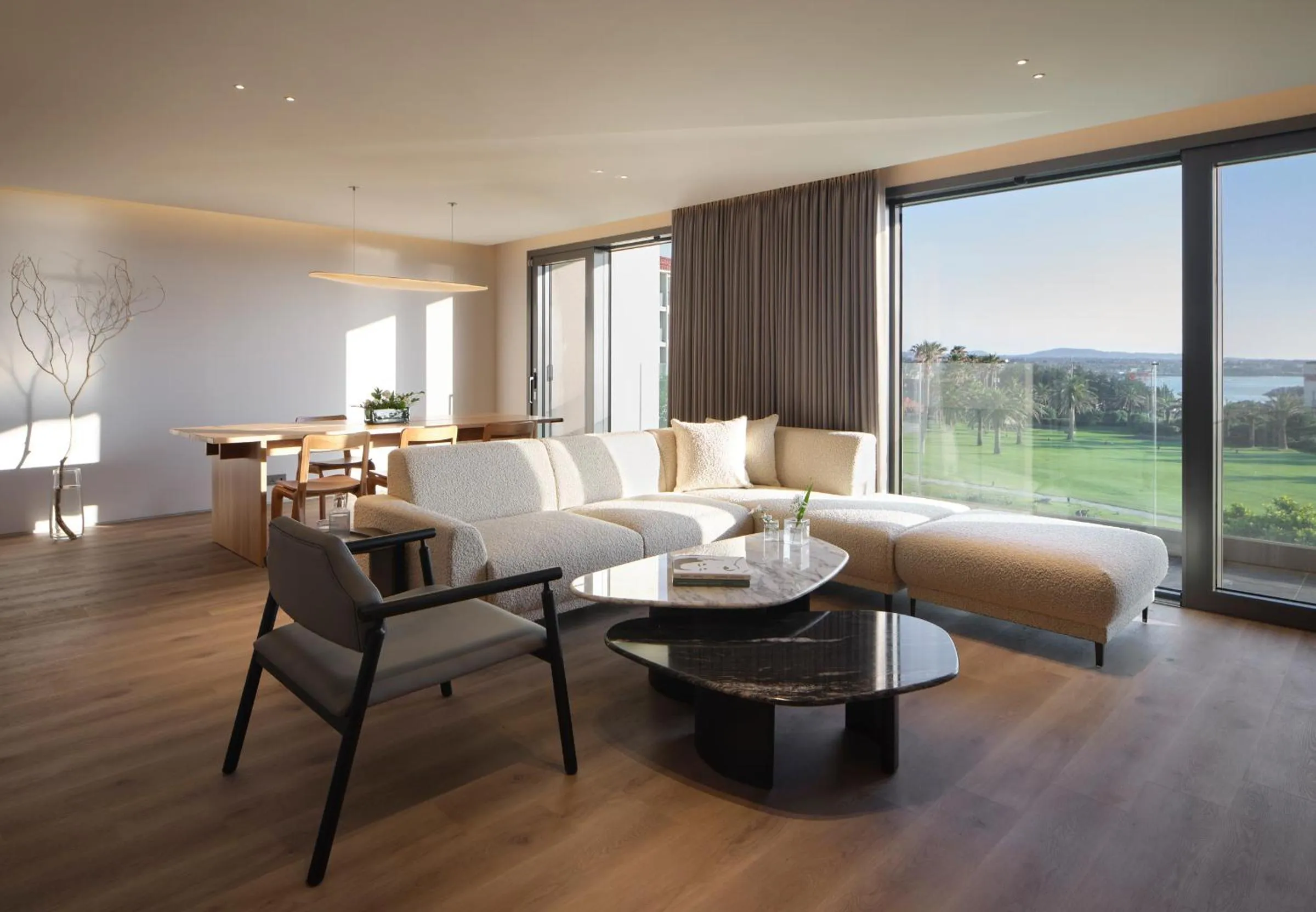 Living room in Haevichi Hotel & Resort Jeju