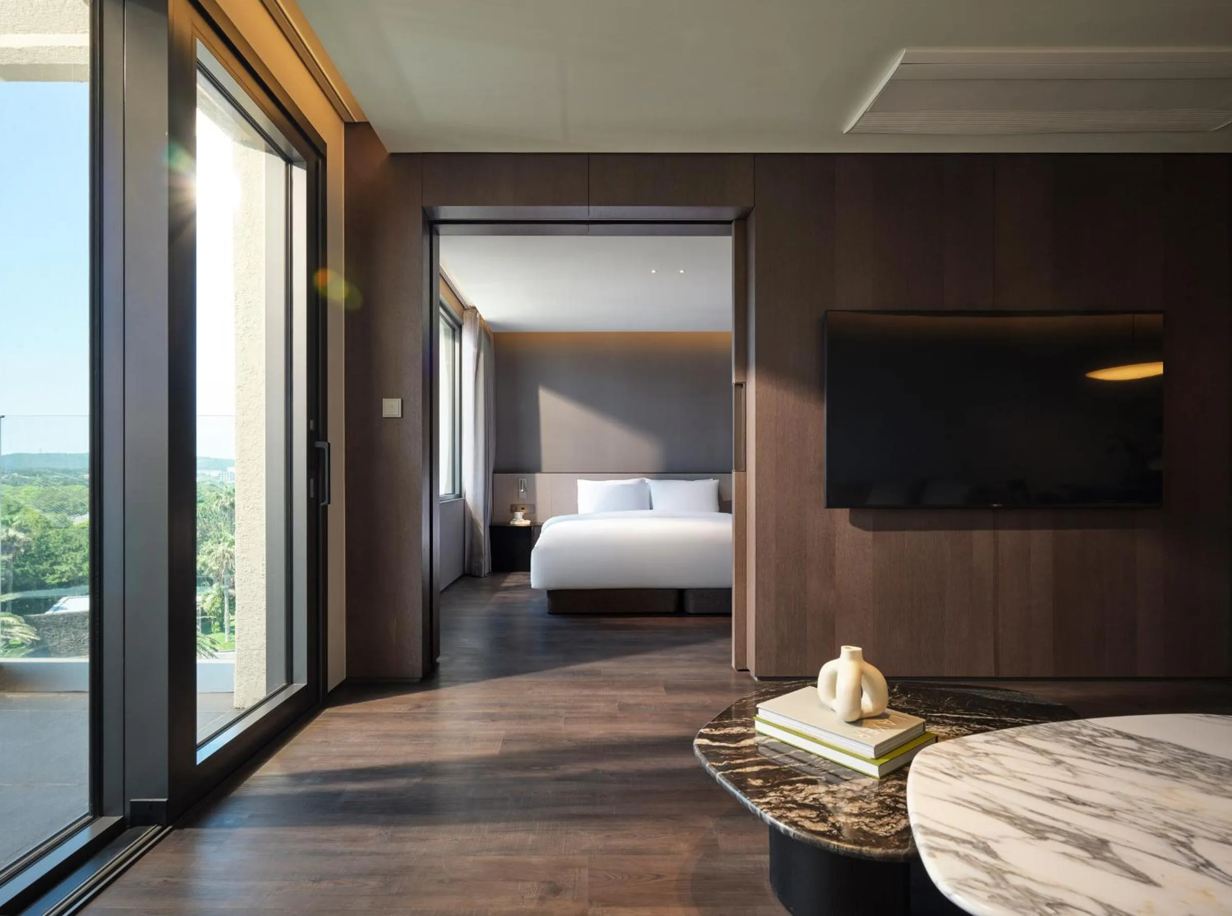 Bedroom, Bed in Haevichi Hotel & Resort Jeju