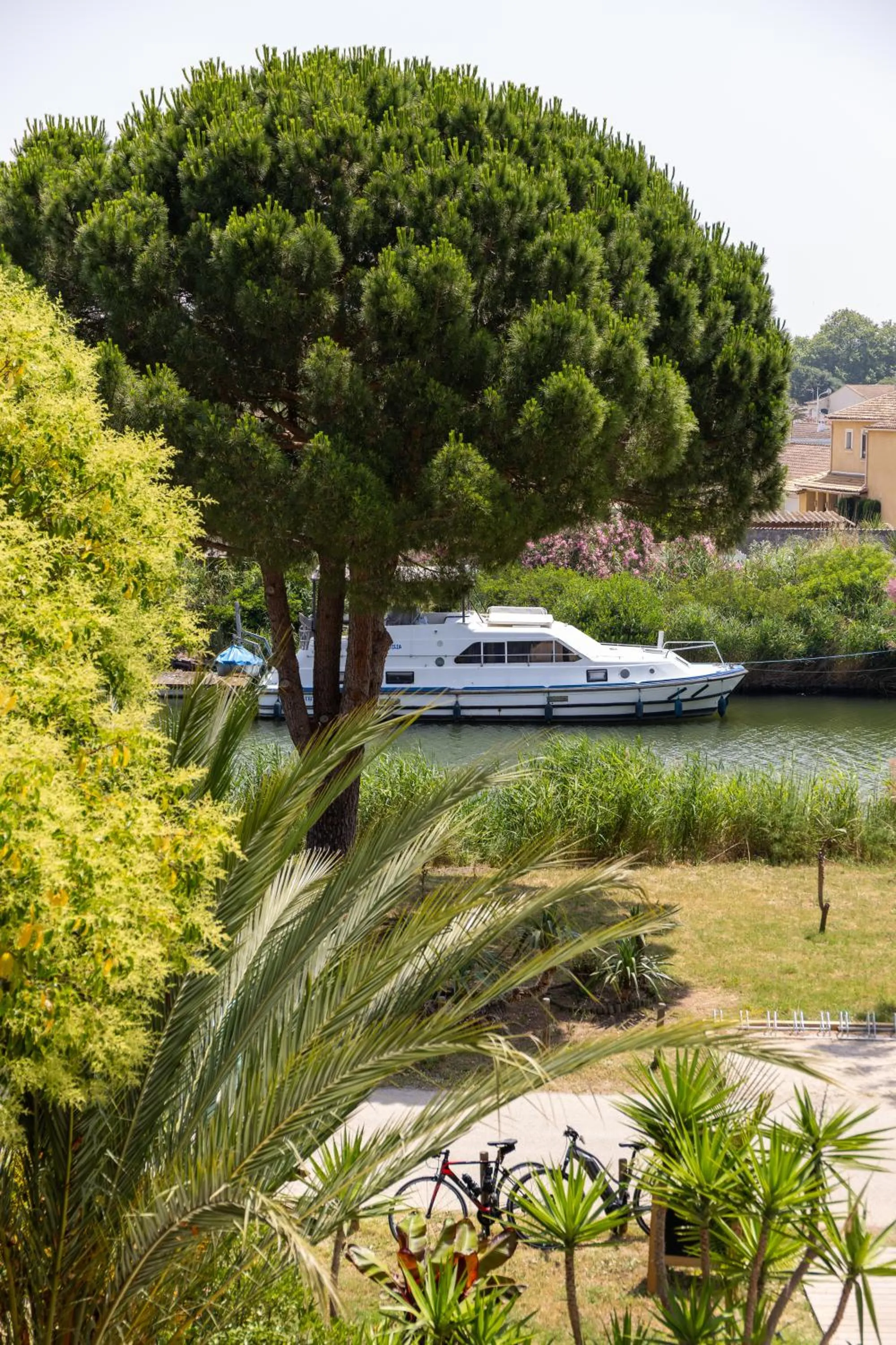 View (from property/room) in Hôtel les jardins du canal - piscine chauffée - solaire eco responsable - parking - garage - bornes électriques - accueil vélos - kids friendly