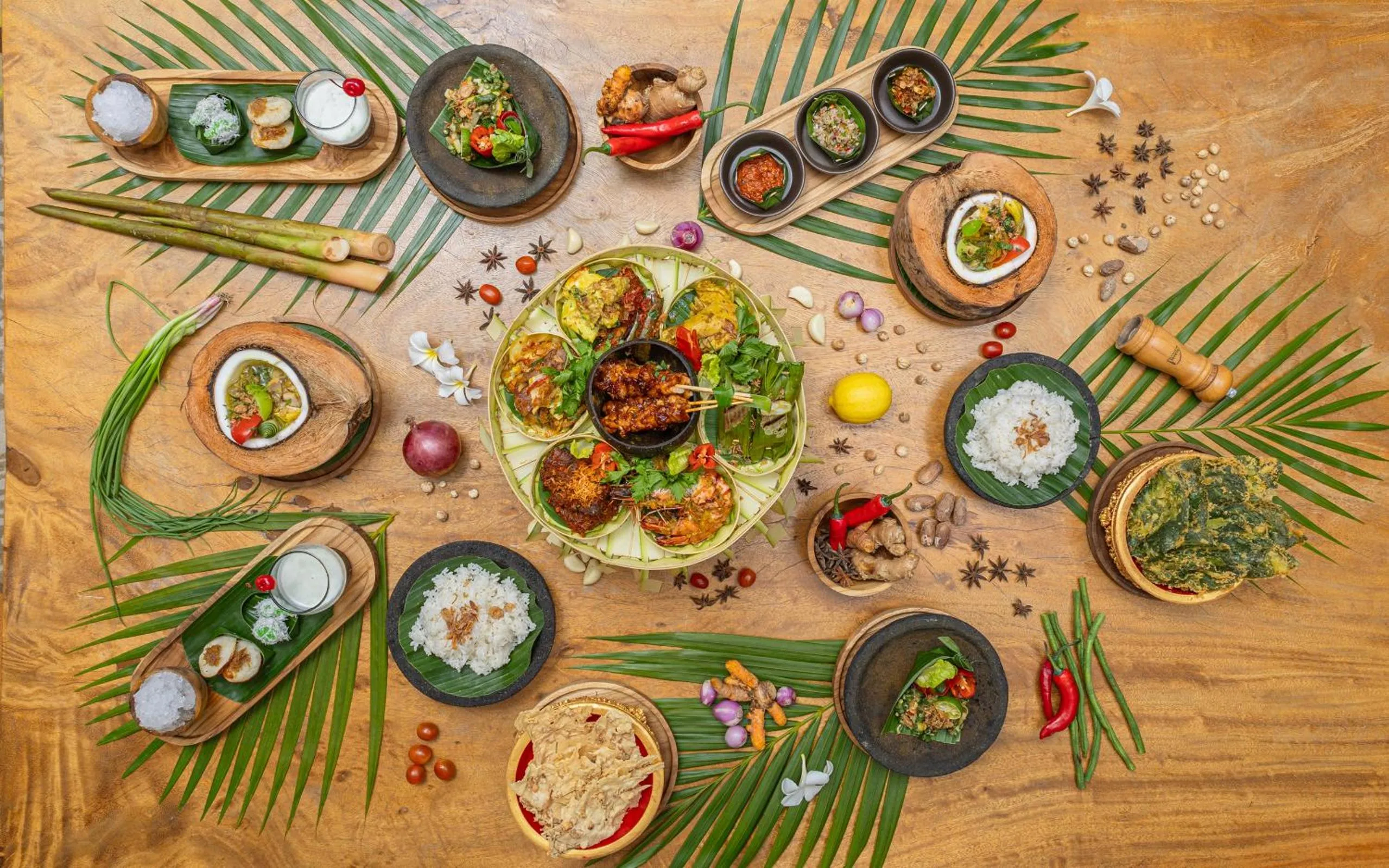 Food in Samabe Bali Suites & Villas