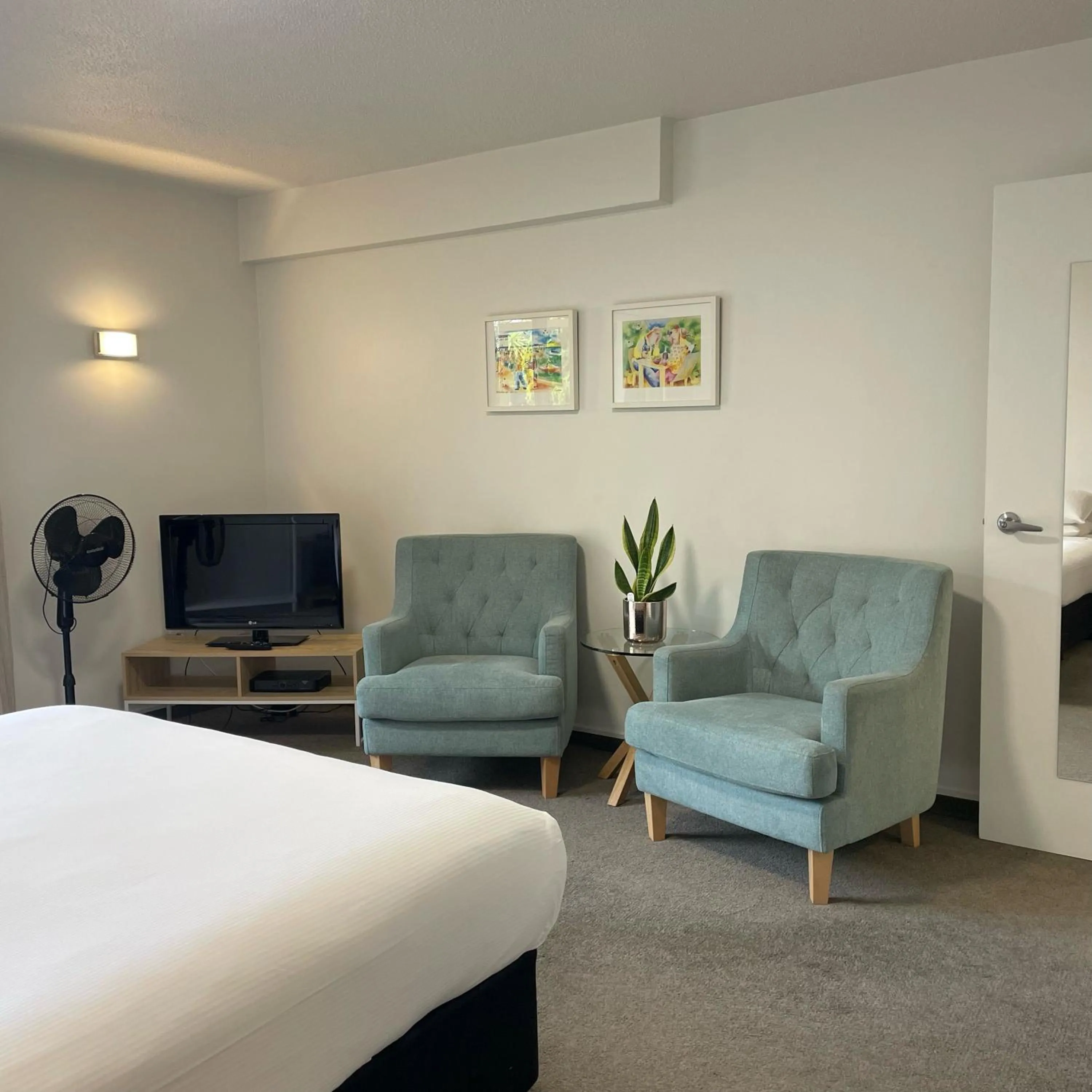 Bedroom in Apex Motorlodge