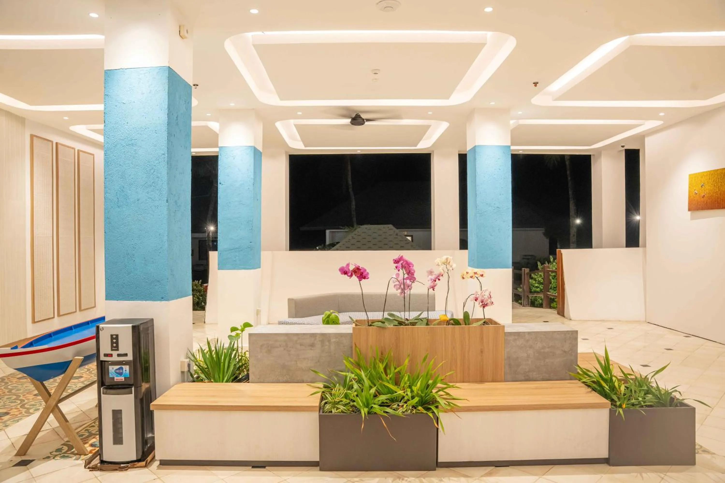 Lobby or reception in Jambuluwuk Oceano Gili Trawangan