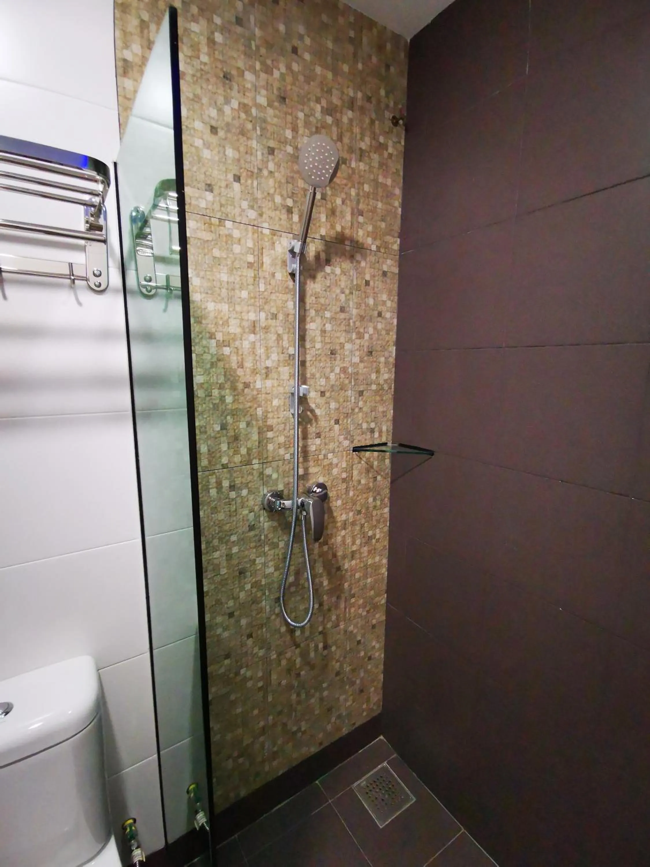 Shower in D'Green Hotel Kuching