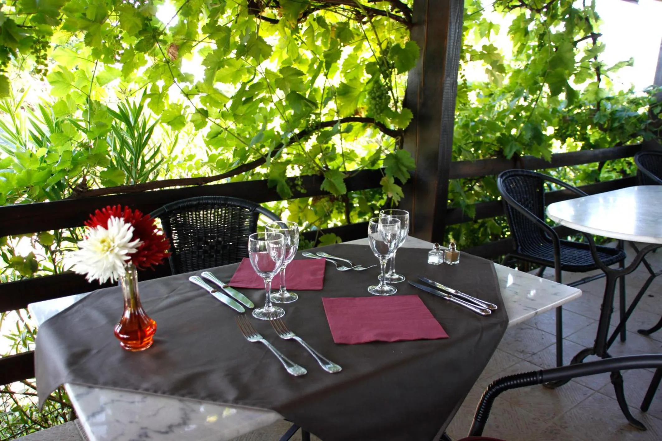 Restaurant/places to eat in Logis des Crêtes de Pignols