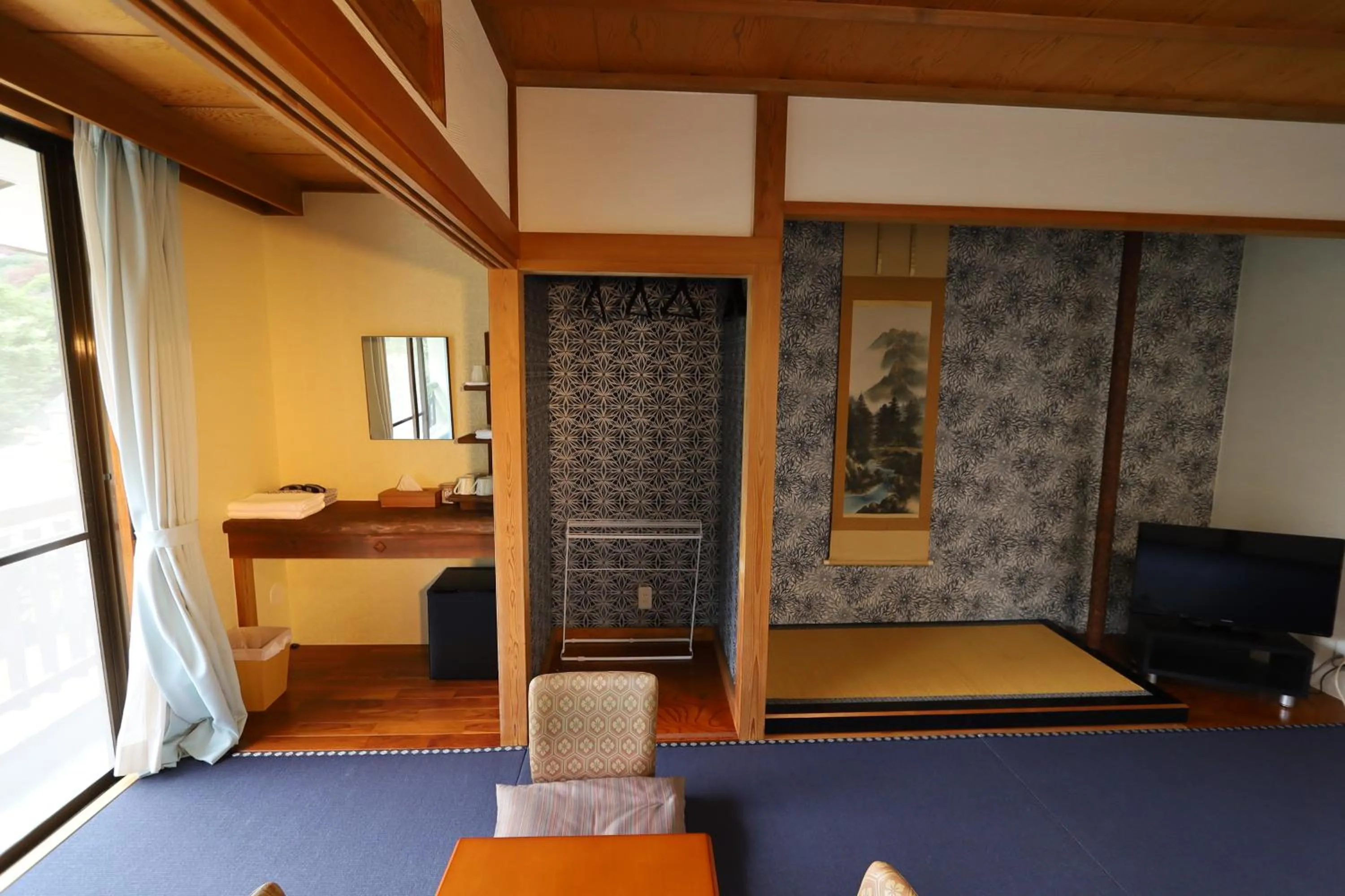 Bed in Onsen & Garden -Asante Inn-