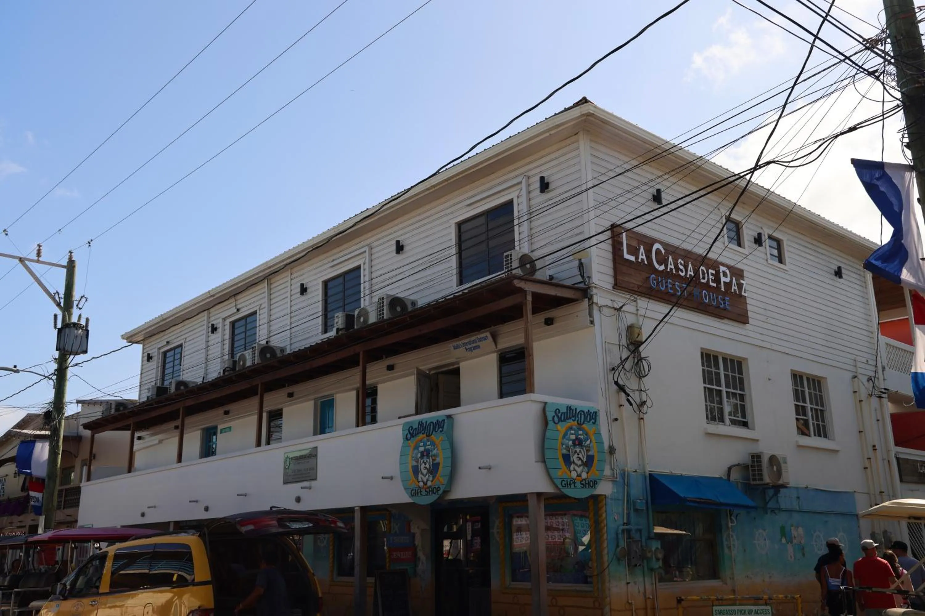 Property building in La Casa de Paz Hotel