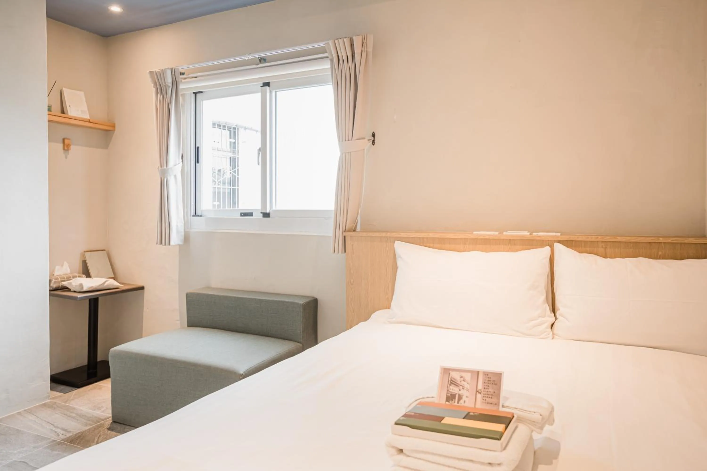 Bed in Tiin Tinn Inn - Tiehua Xiutai