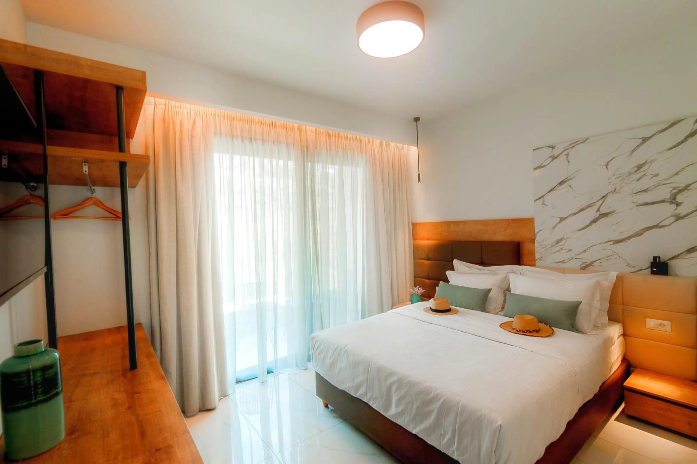 Bed in Elite Luxury Villas