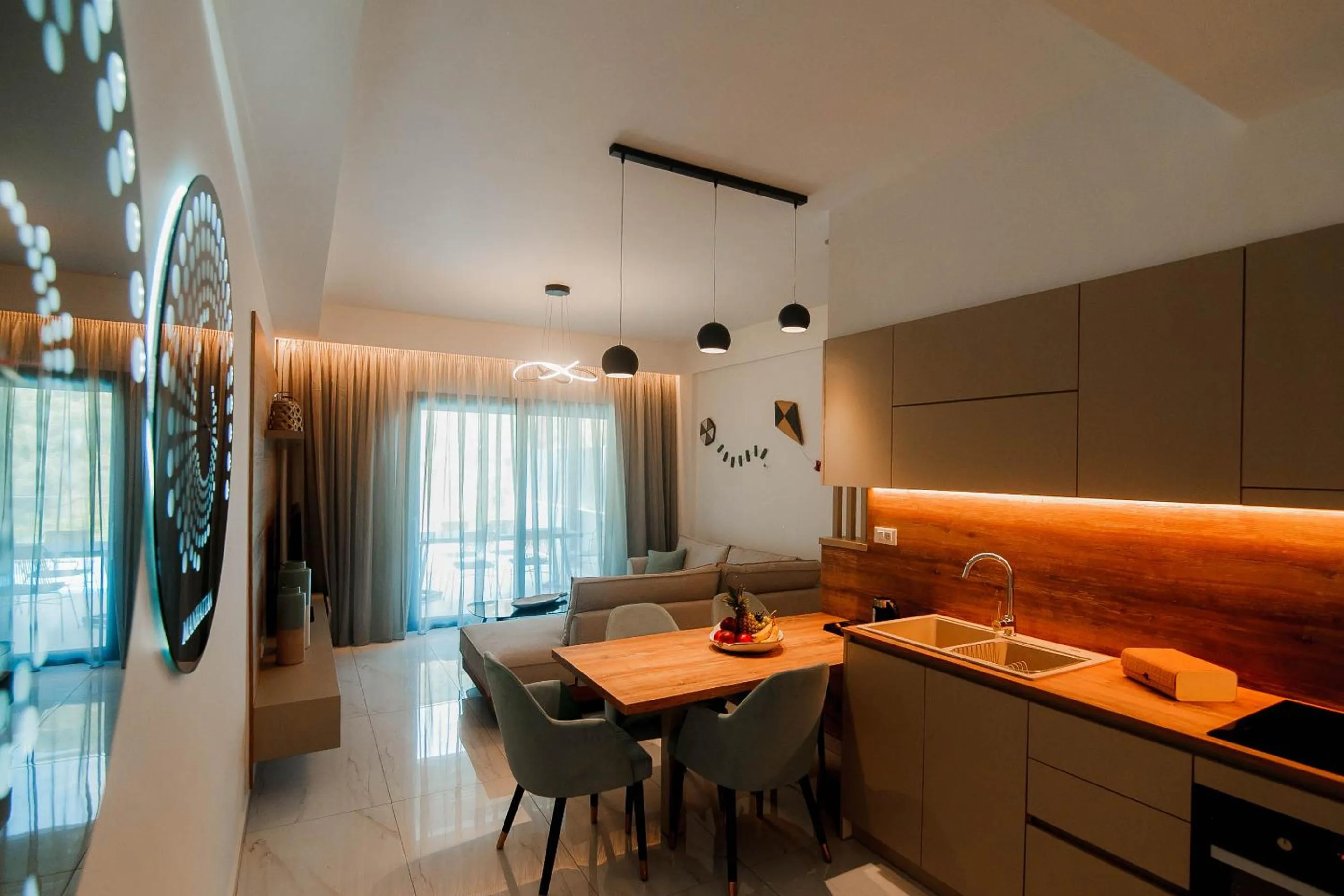 Kitchen or kitchenette in Elite Luxury Villas