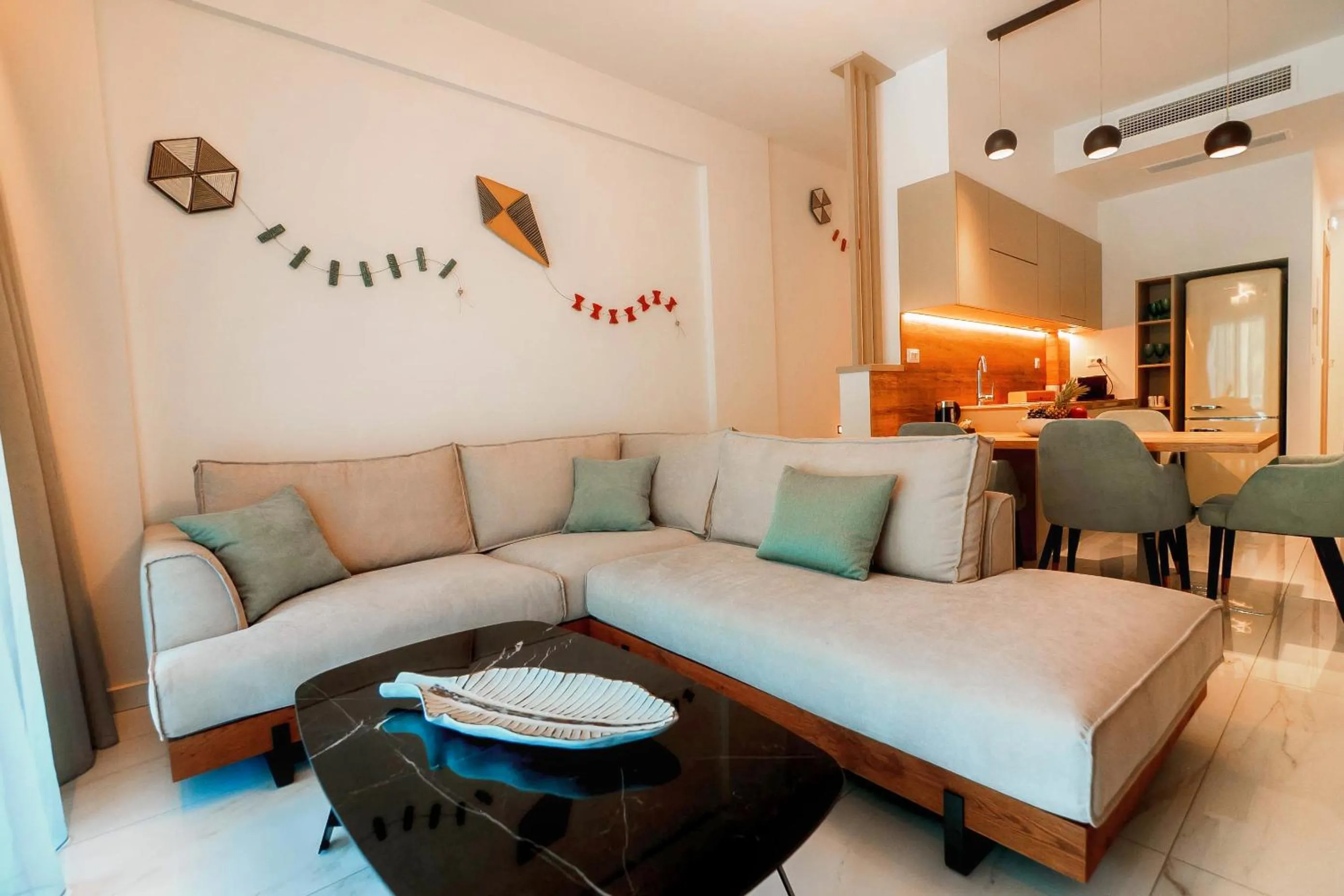 Living room in Elite Luxury Villas