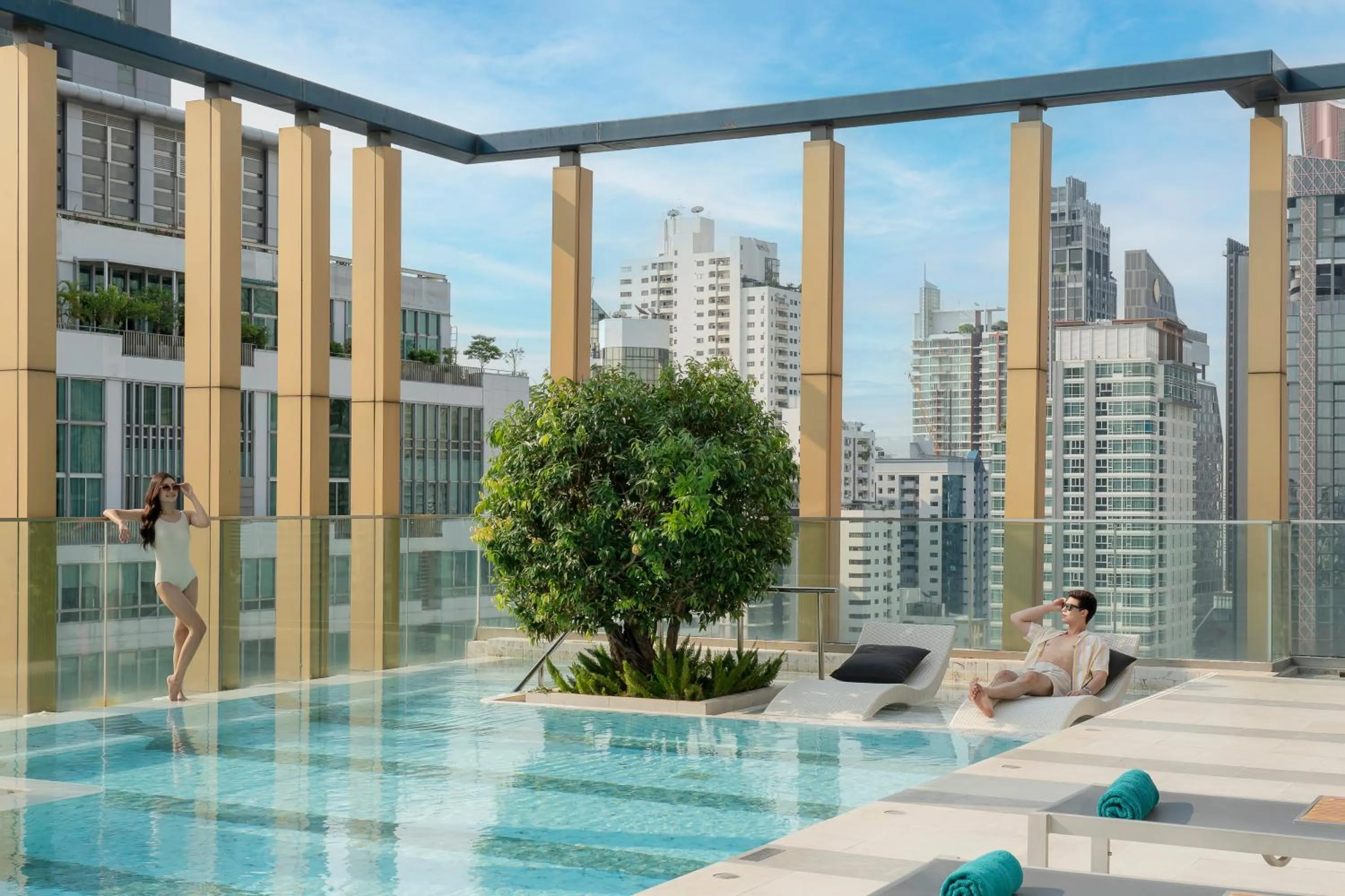 Swimming pool in Staybridge Suites Bangkok Thonglor by IHG