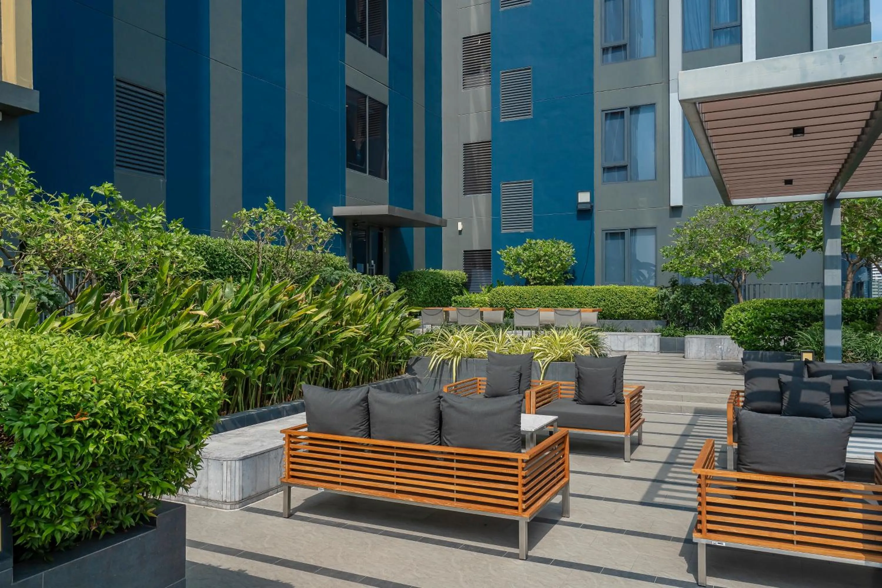 Patio in Staybridge Suites Bangkok Thonglor by IHG