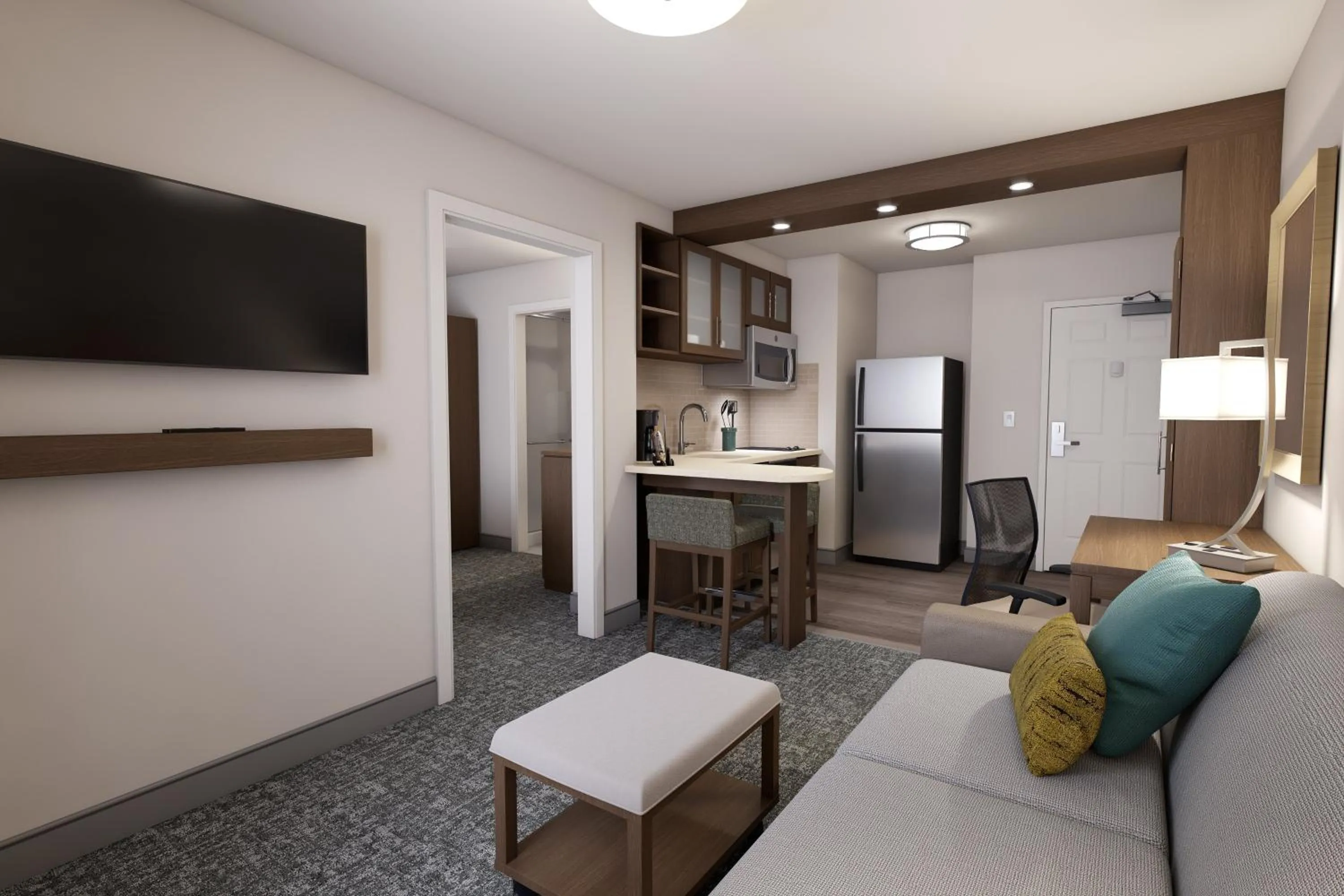 Photo of the whole room in Staybridge Suites Sterling Heights - Detroit by IHG